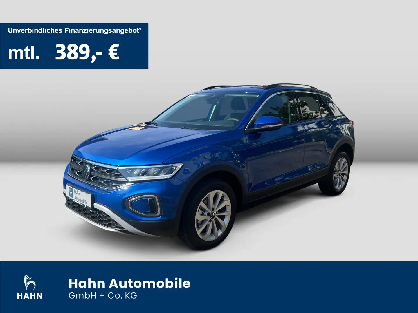 Volkswagen T-Roc 1.5 TSI DSG Life LED ACC GRA Einp Sitzhzg Blau - 1