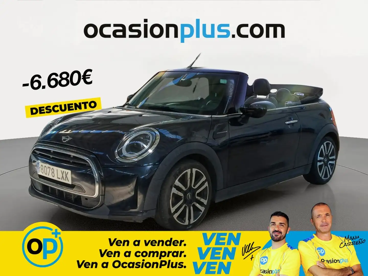 MINI Cooper Cabrio Aut. Negro - 1