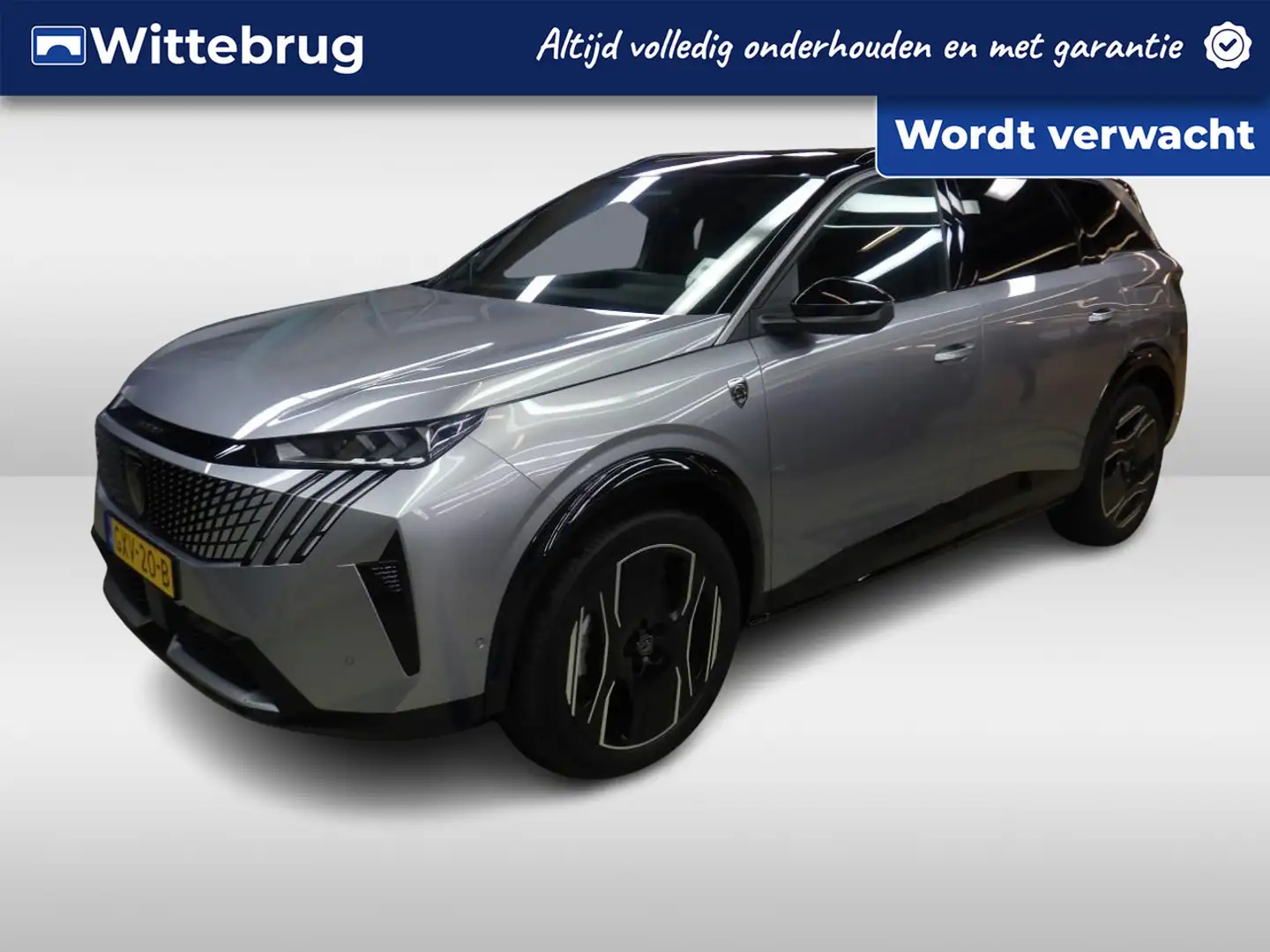 Peugeot 5008 e-5008 GT Avantage 73 kWh NAPPA LEDER + OPEN DAK ! Gris - 1
