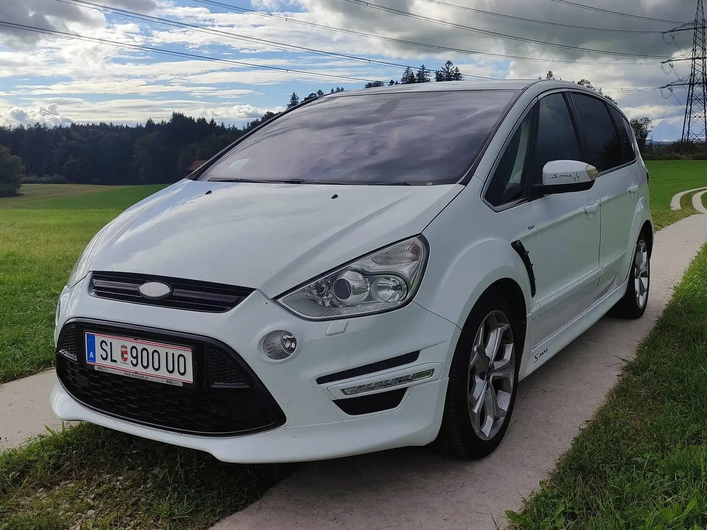 Ford S-Max S-MAX Titanium S 2,0 TDCi DPF Ti Mit gültigen Pickerl tanium S Weiß - 1