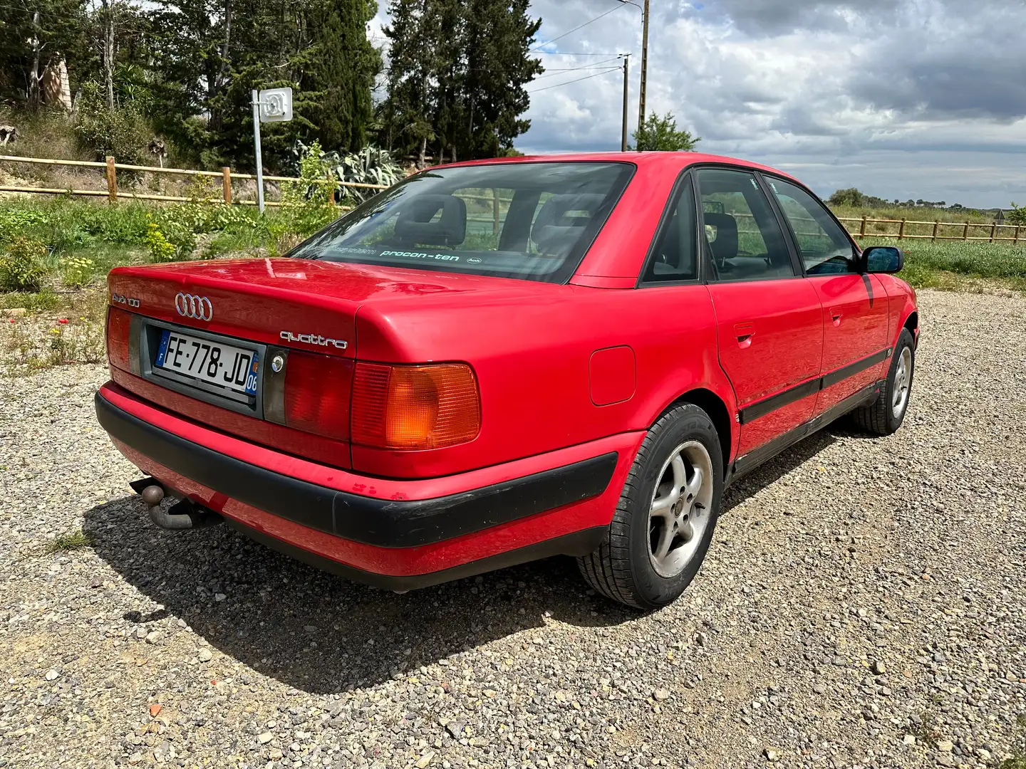 Audi 100 100 2.3 E Quattro Confort Rouge - 2