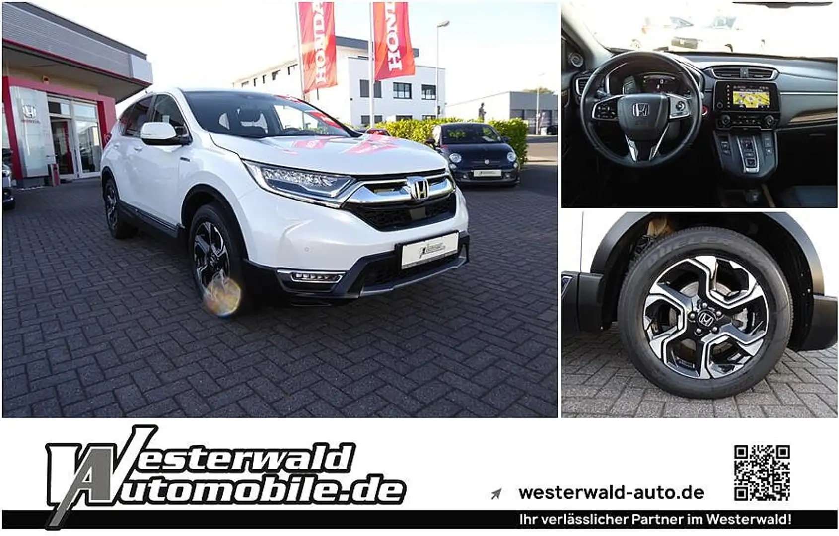 Honda CR-V Hybrid 2.0 i-MMD 2WD Elegance Bianco - 2