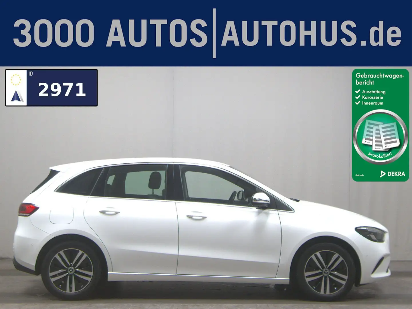 Mercedes-Benz B 250 e Progressive Navi LED MBUX+ T-Leder RFK Weiß - 1