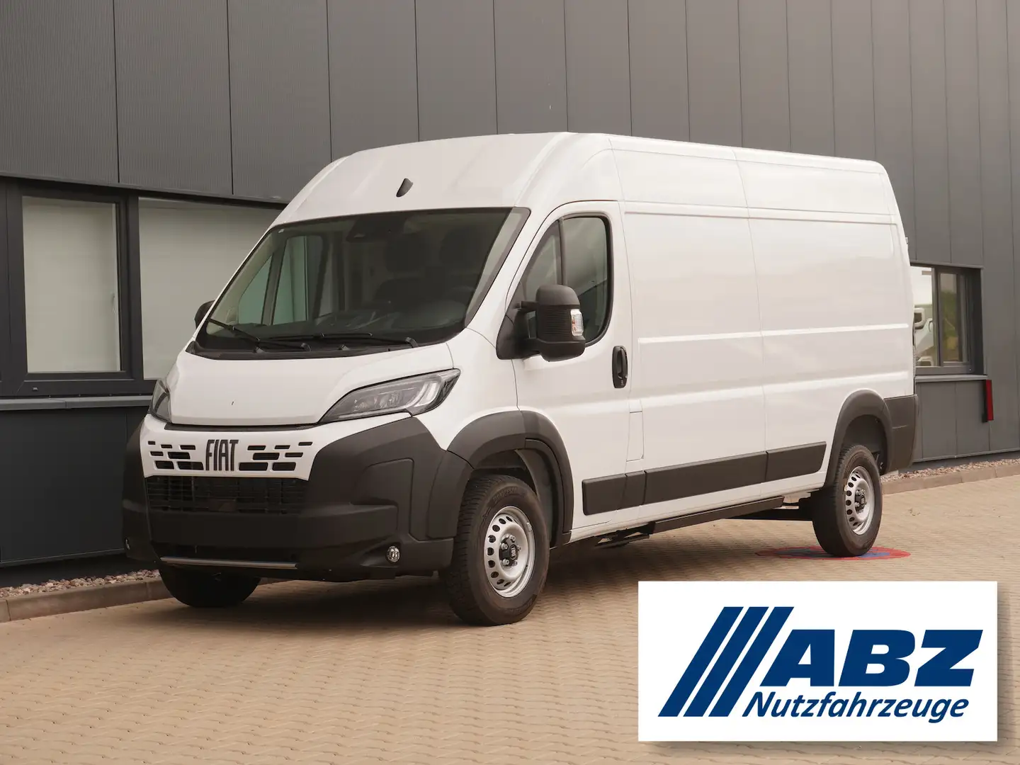 Fiat Ducato 40 L3H2 110 kW/h + Schwingsitz Weiß - 1