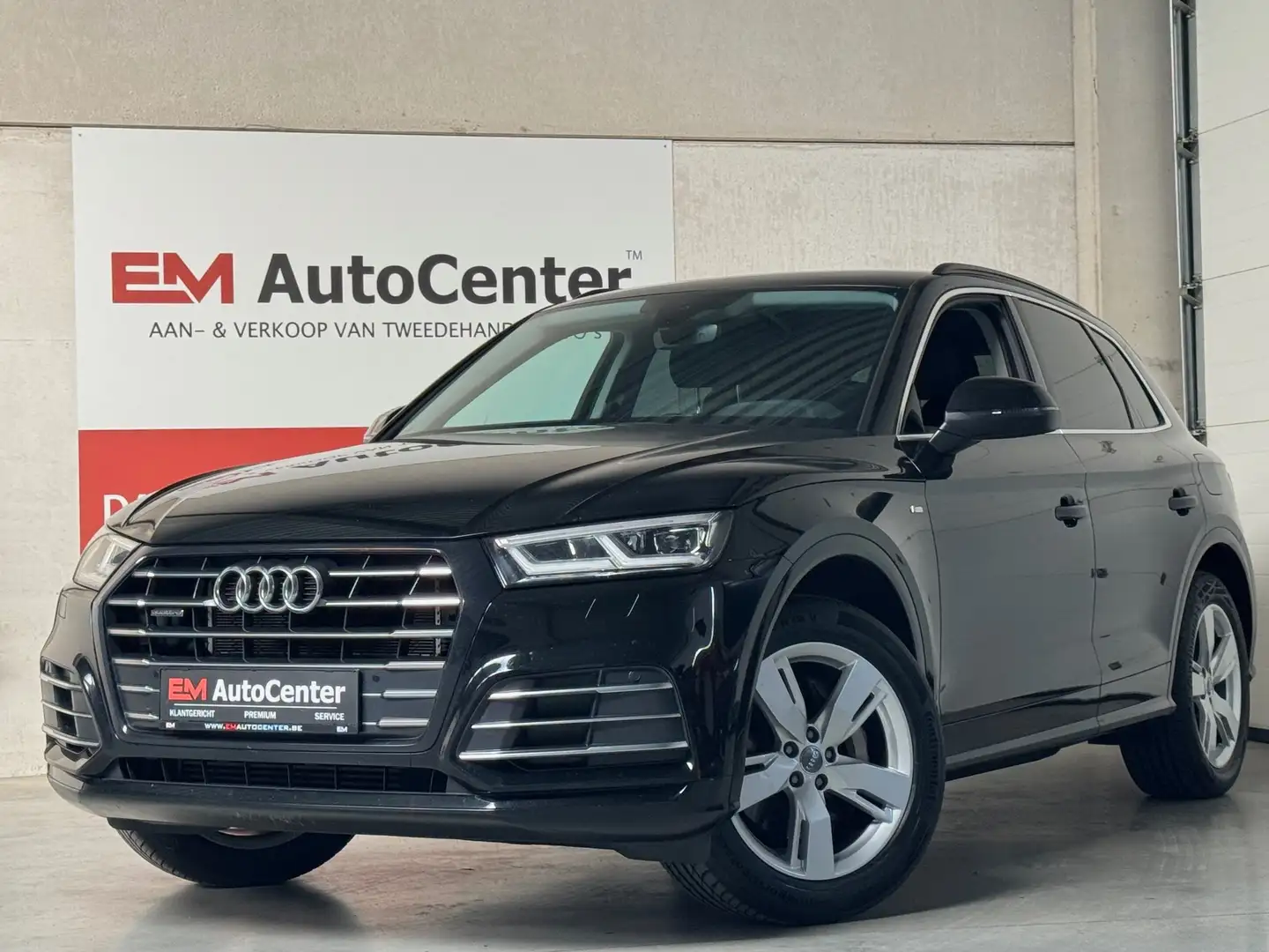 Audi Q5 55 TFSI e Quattro S Line Matrix-Camera-BTW Inclus. Zwart - 1