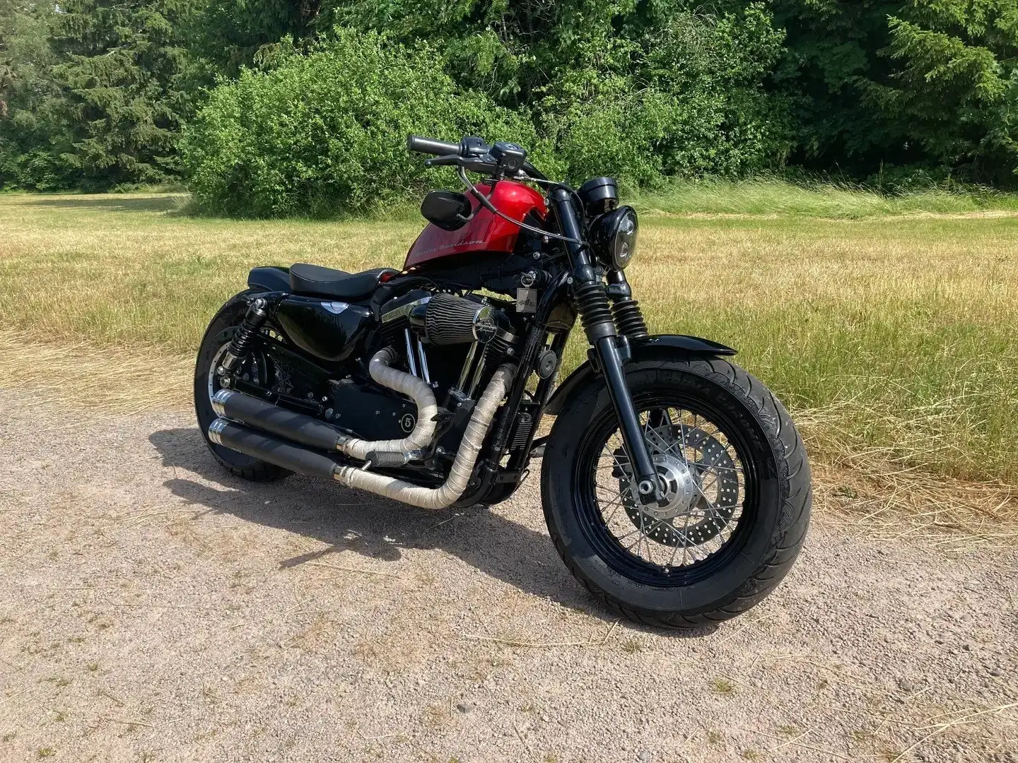 Harley-Davidson Sportster Forty Eight Rojo - 1