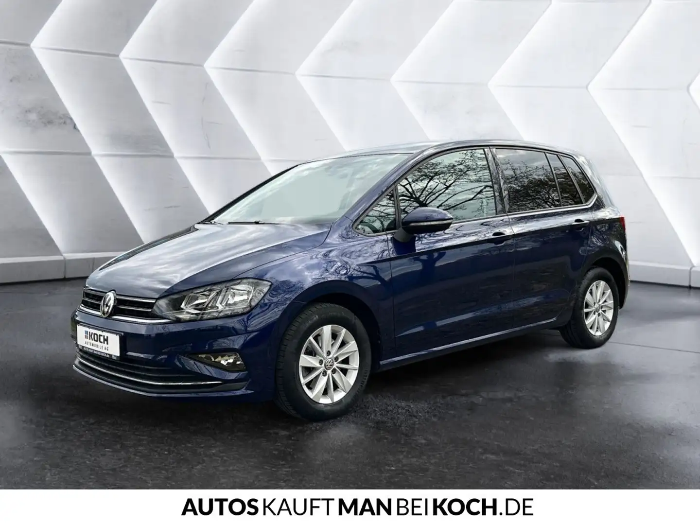 Volkswagen Golf Sportsvan 1.5 TSI Comfortline SHZ 2xPDC ACC Blauw - 2
