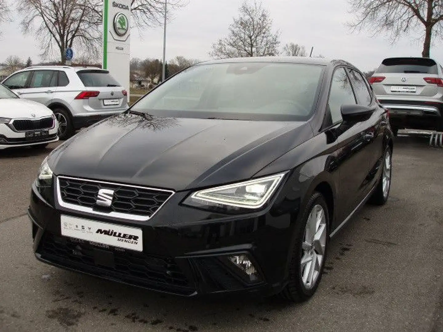 SEAT Ibiza FR 1,0 TSI DSG NAVI/LED/KAMERA Zwart - 2