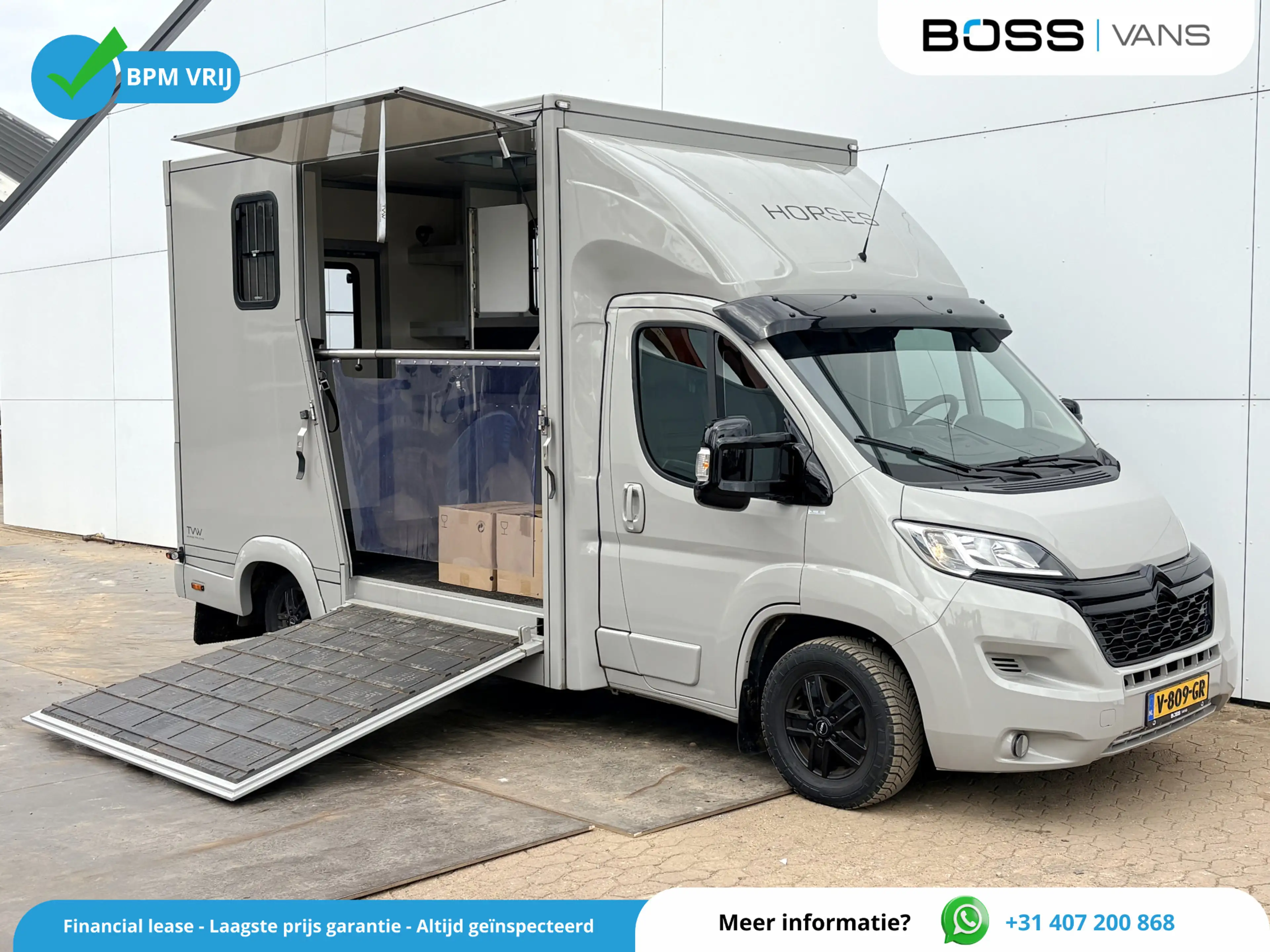 Citroen Jumper 2.2 130PK Paardenwagen Horsetrailer Pferdewagen Gi