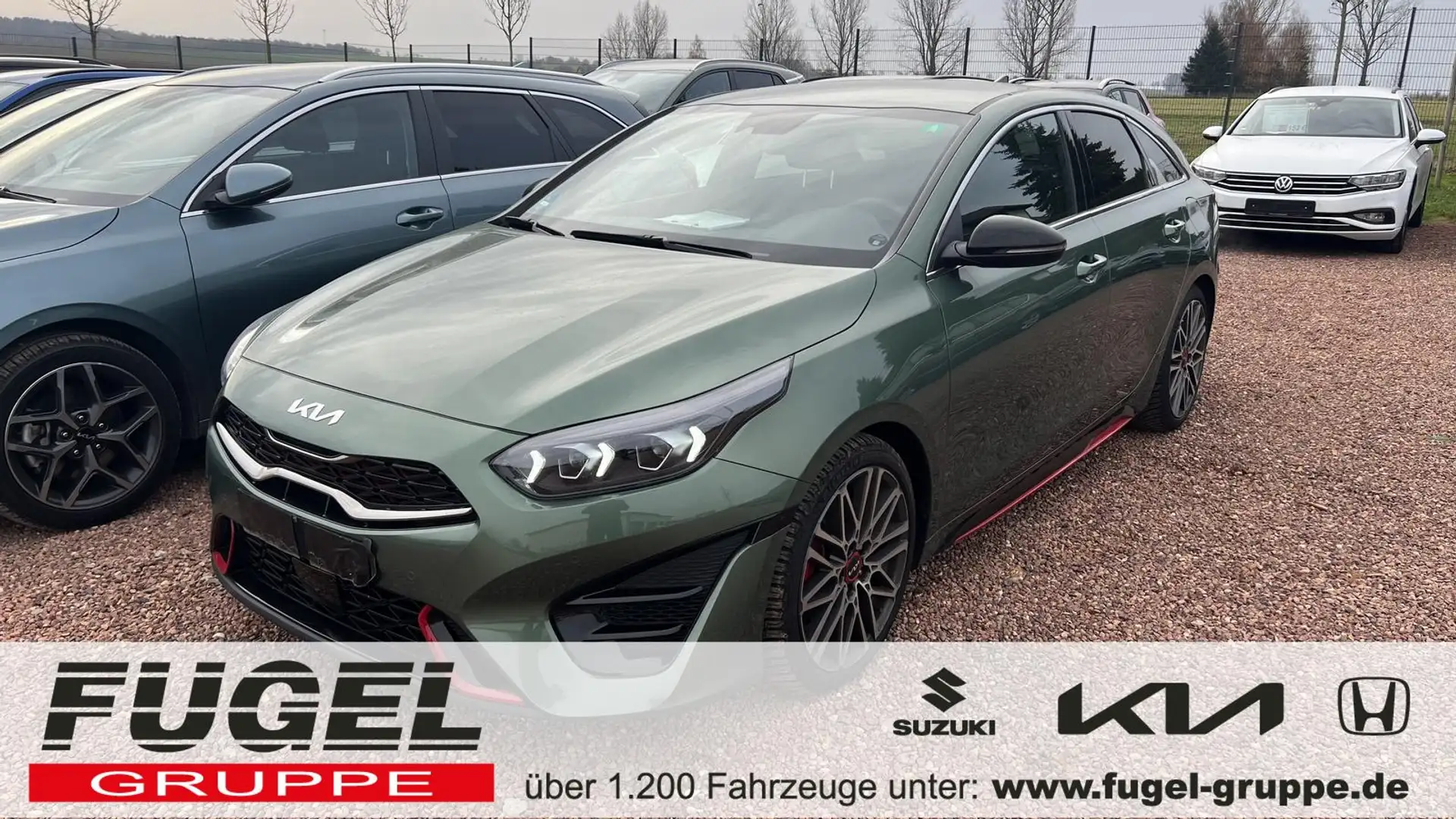 Kia ProCeed / pro_cee'd 1.6 TGDI DCT GT Fugel Sport 19Z.|Tiefer|AHK Grün - 1