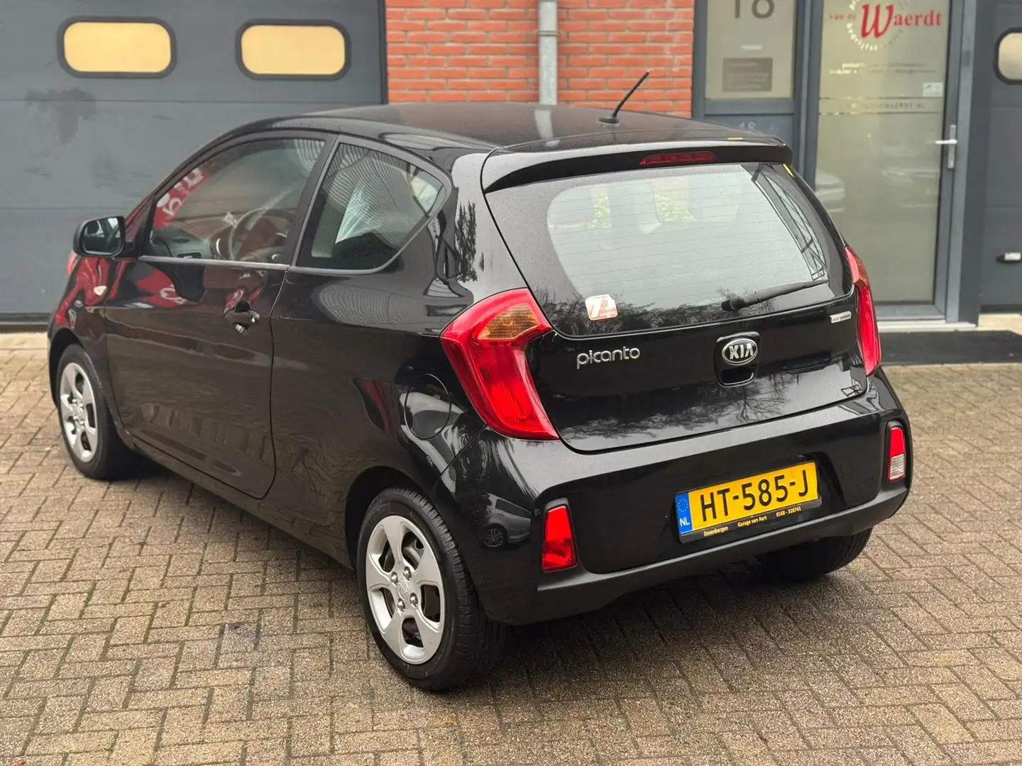 Kia Picanto 1.0 CVVT EconomyLine| Elek.Pakket|NAP|APK|Weinig K Fekete - 2