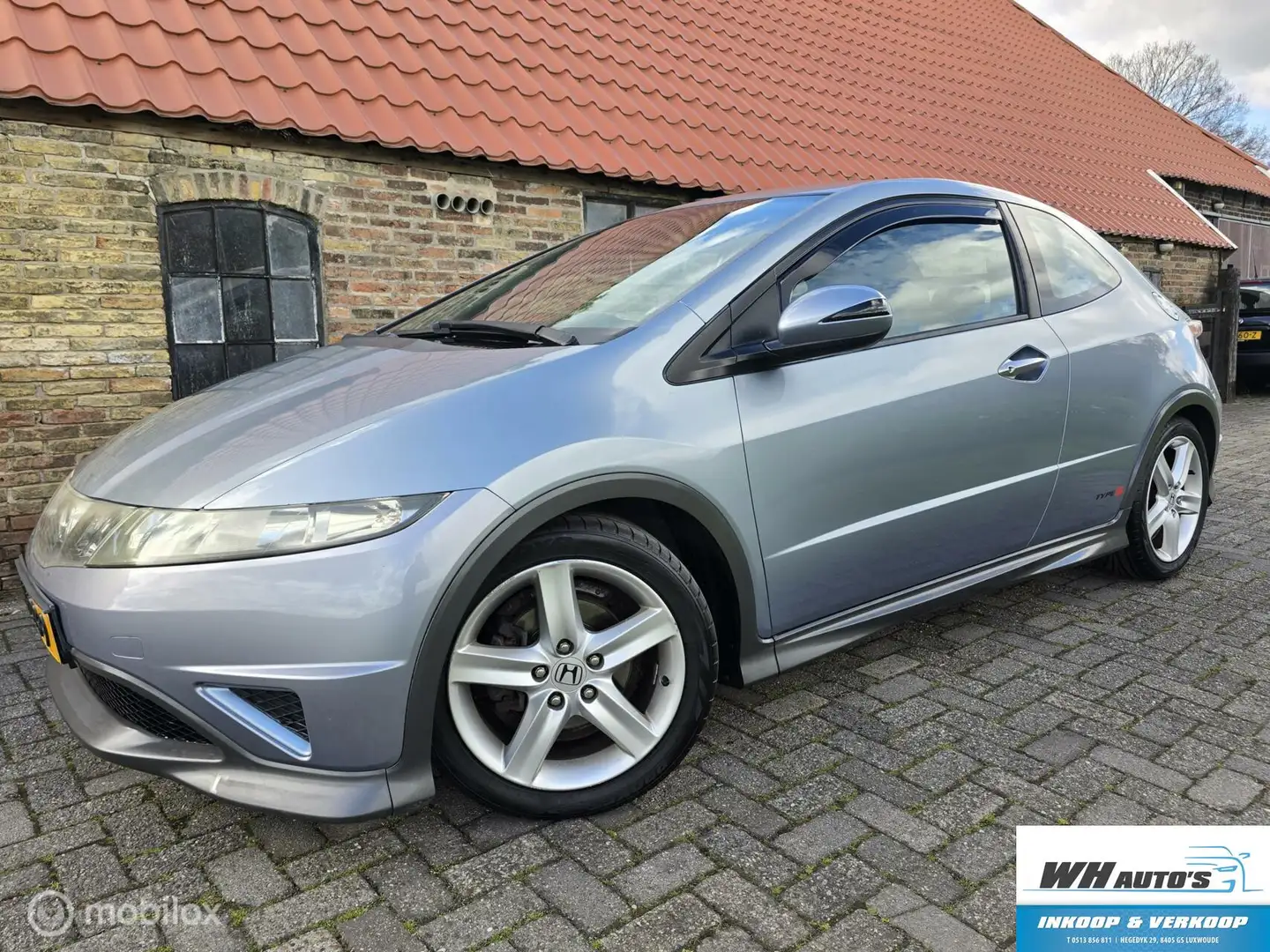 Honda Civic 1.8 Type S rijdt top! Blu/Azzurro - 1