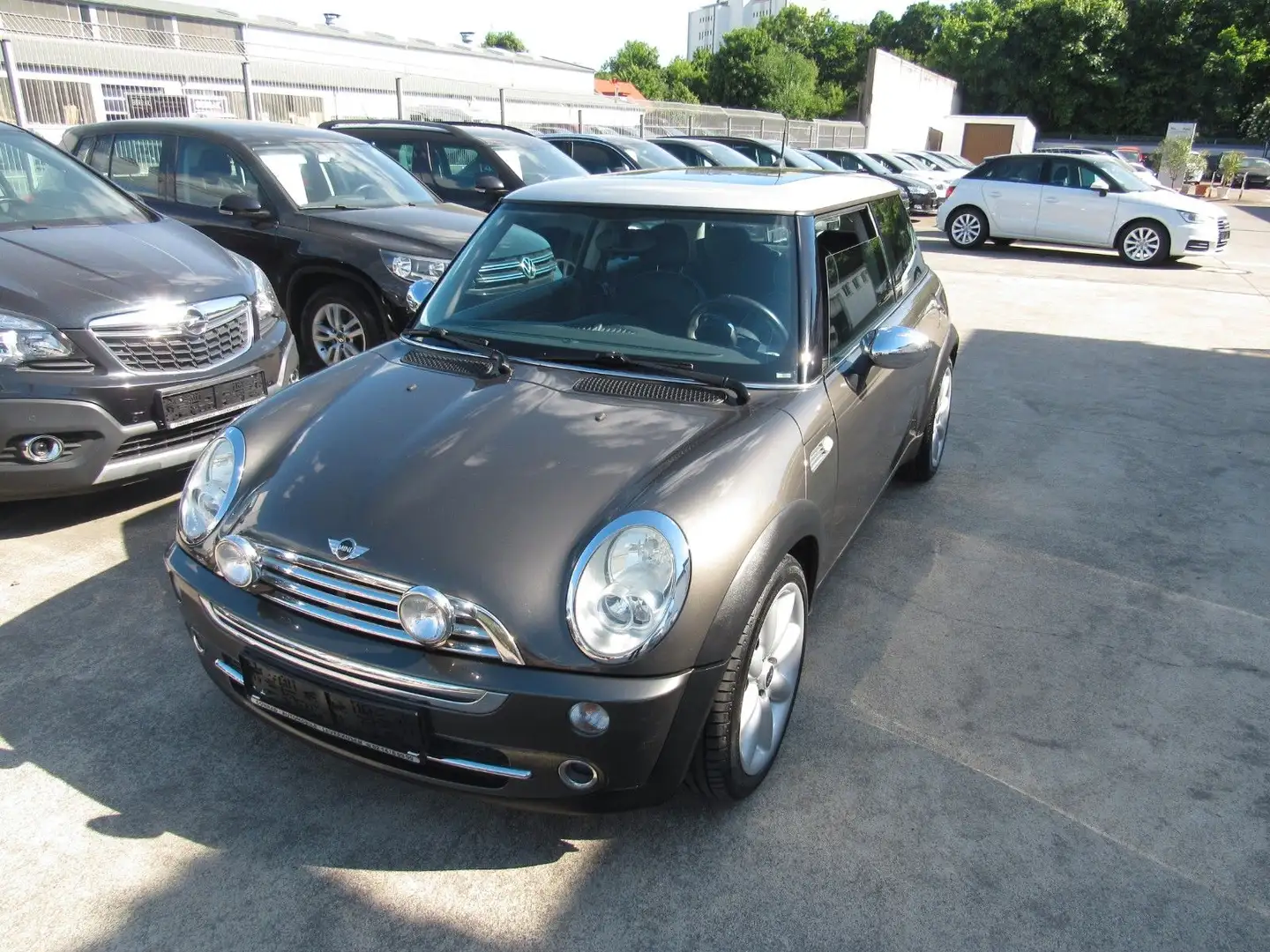 MINI Cooper Mini Cooper,1.HAND,PARK-LANE,KLIMA,LEDER. Gris - 1