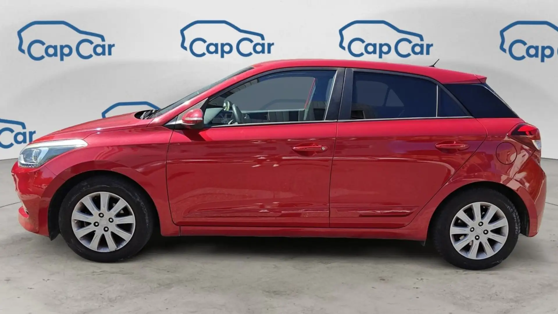 Hyundai i20 II 1.2 84 Euro 2016 Rouge - 2
