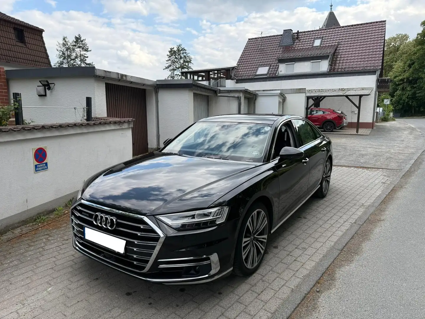 Audi A8 L 50 TDI LEDER MATRIX PANO STDHZ LUFT DVD B&O Grau - 1