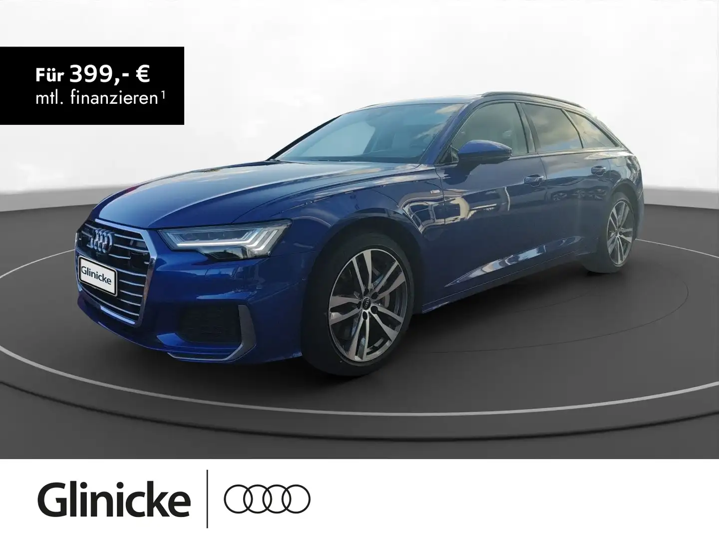 Audi A6 50 TFSI e quattro s-line Blau - 1