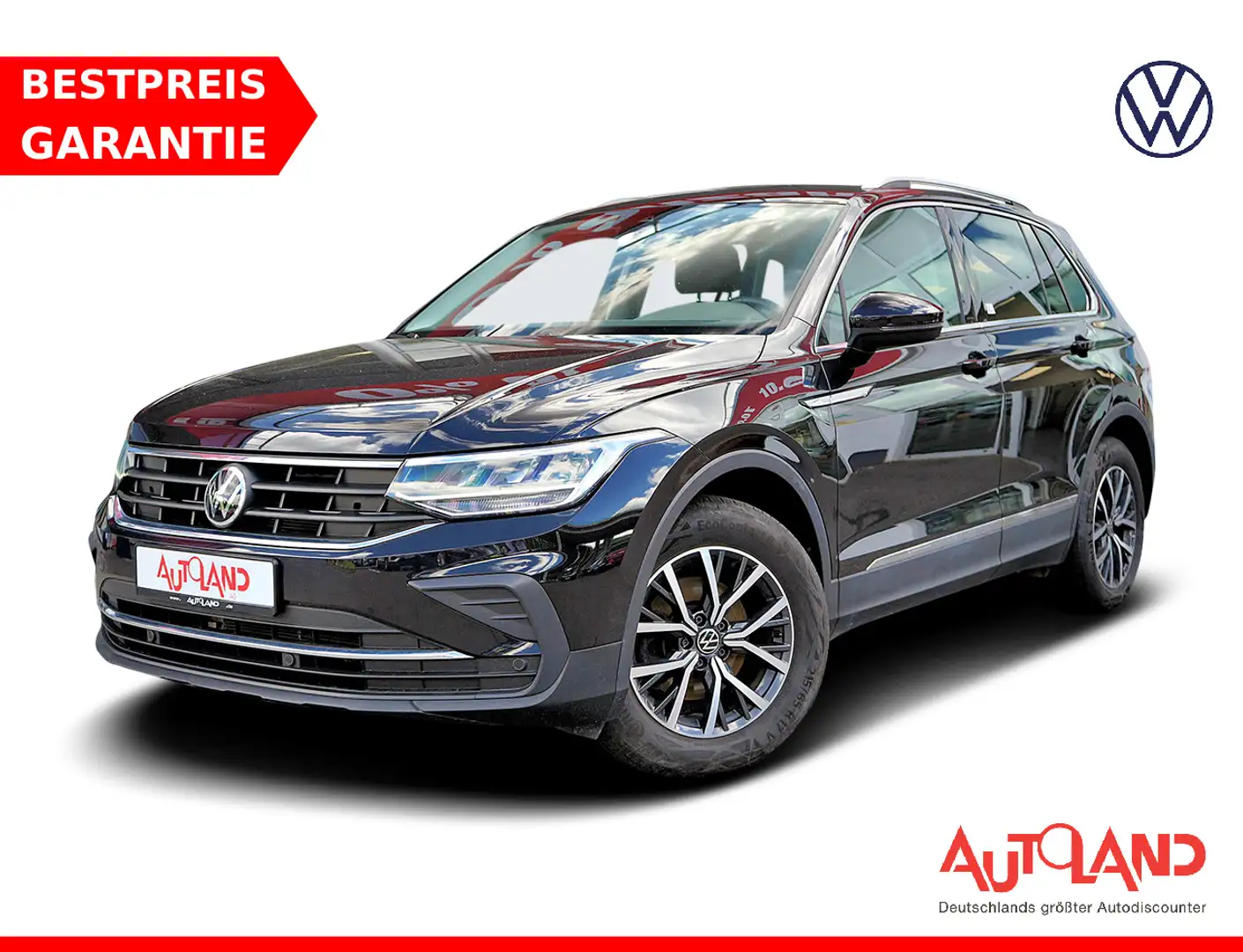 Volkswagen Tiguan 1.5 TSI Life LED Navi ACC DAB Spurhalte Schwarz - 1