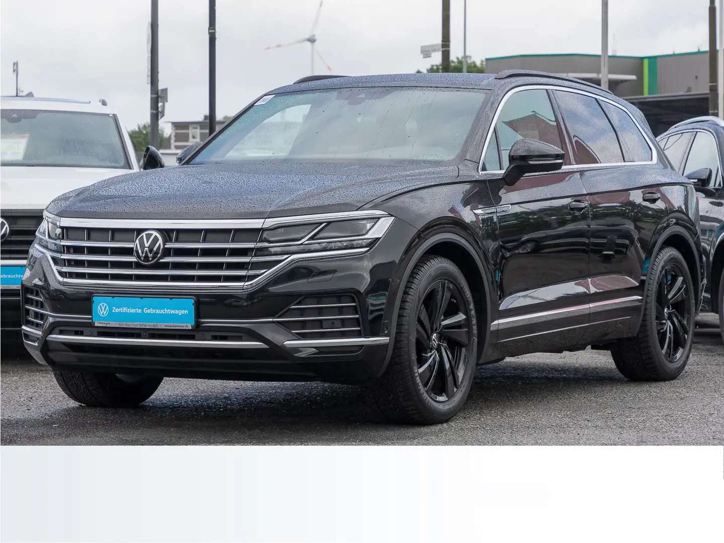 Volkswagen Touareg 3.0 TDI 4M 286PS ELEGANCE LM20 AHK LEDER Schwarz - 2