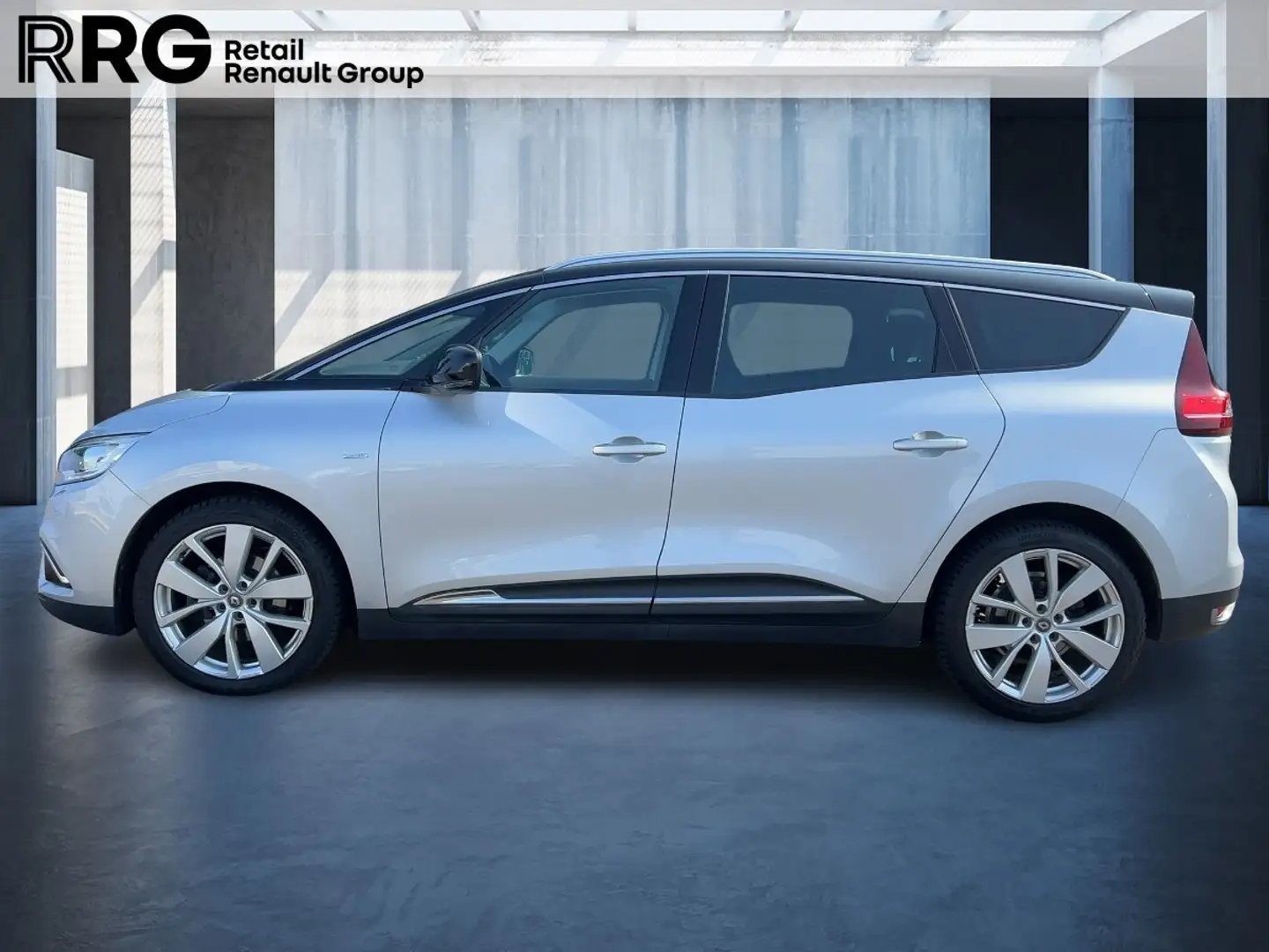 Renault Grand Scenic LIMITED TCe 115 7 SITZER Argento - 2