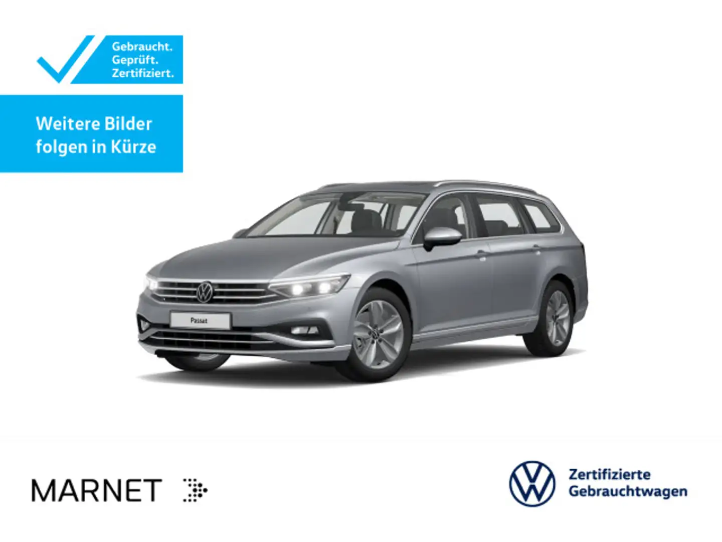 Volkswagen Passat Variant Elegance 2.0 TDI DSG 4M*Navi*AHK* Silber - 1
