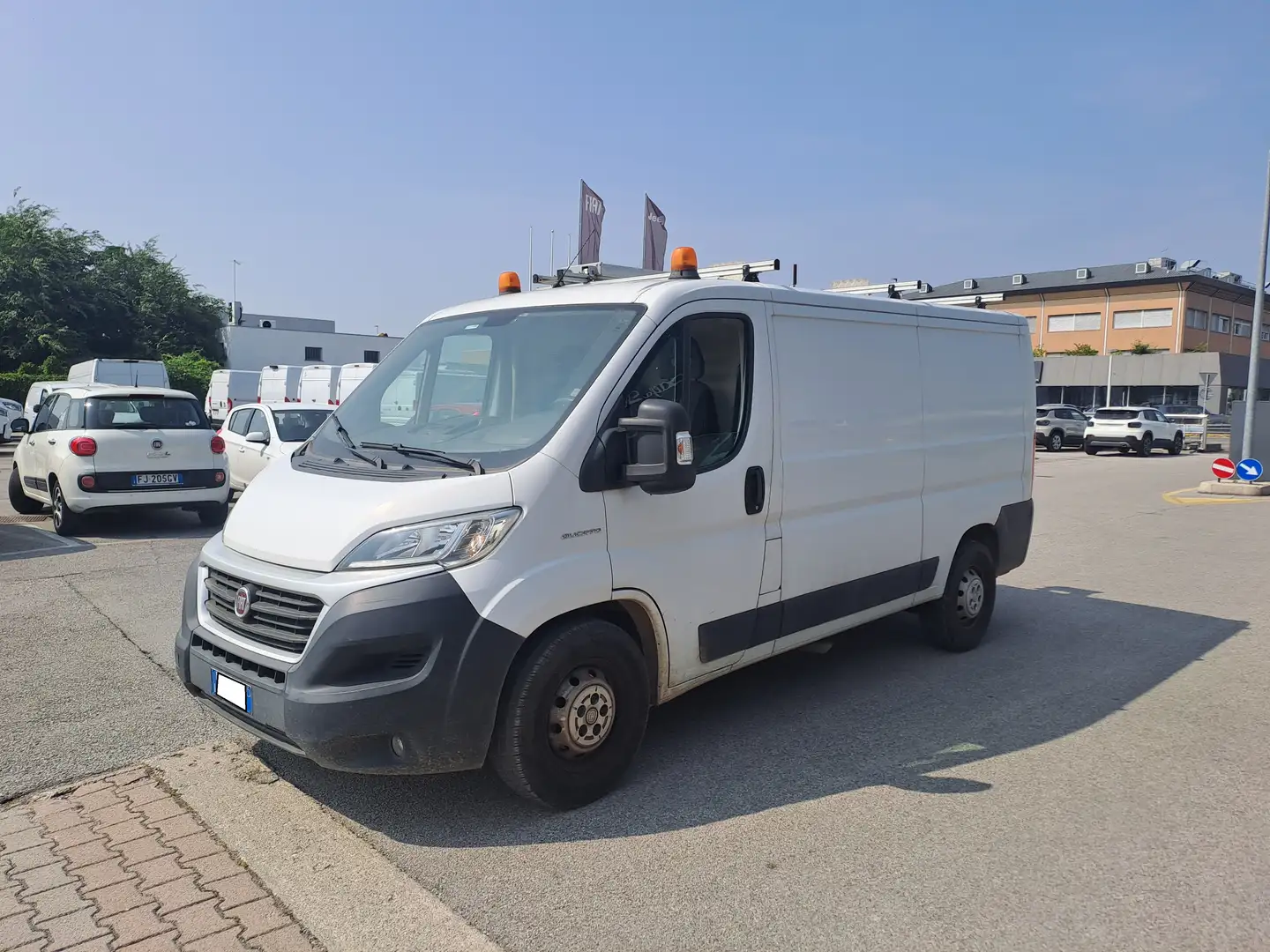 Fiat Ducato FURGONE MAXI  PM TB OFF. MOB. 23 MJT 130 CV EURO 6 Biały - 1