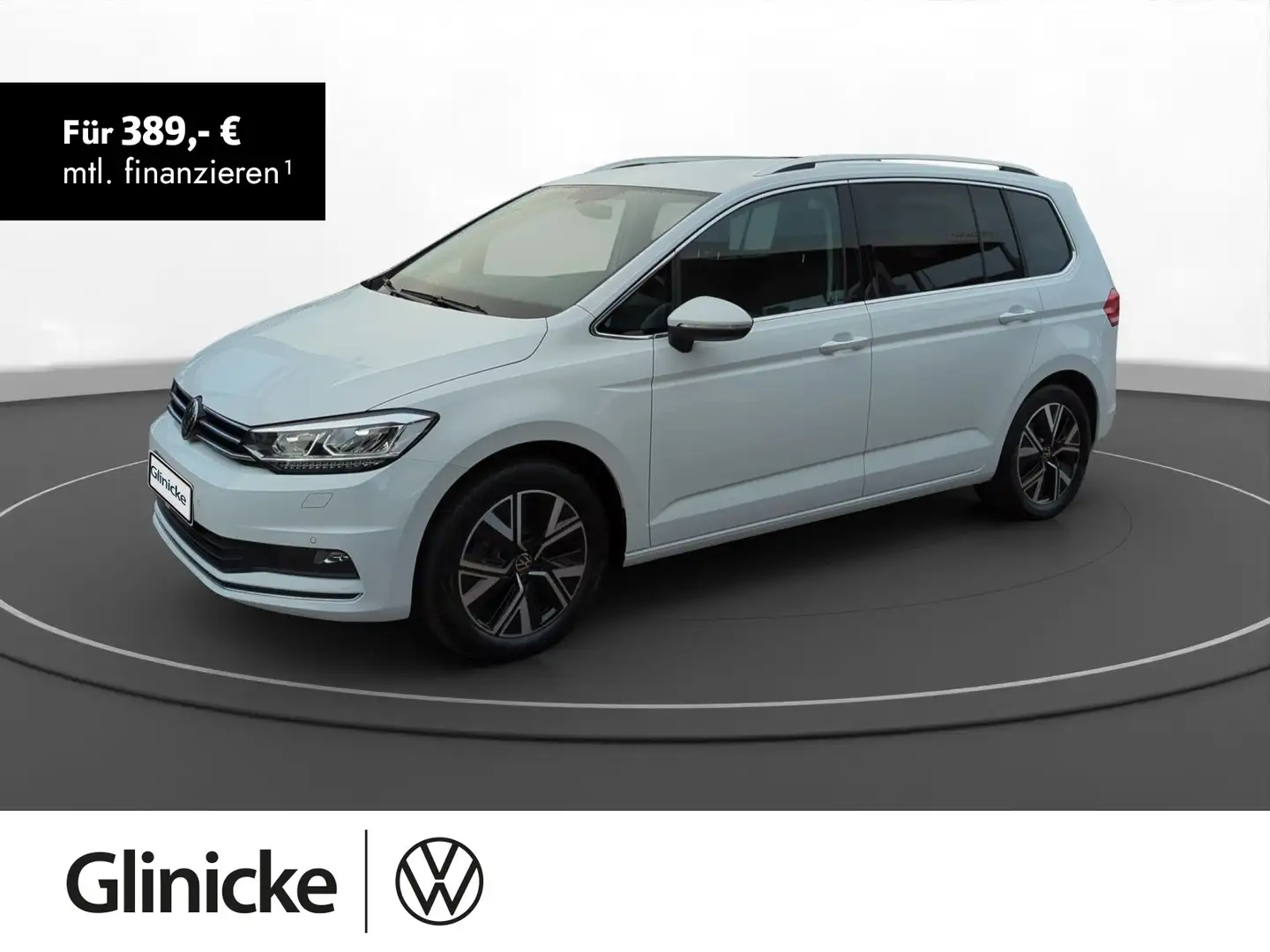 Volkswagen Touran 1.5 TSI Highline AHK DSG Weiß - 1