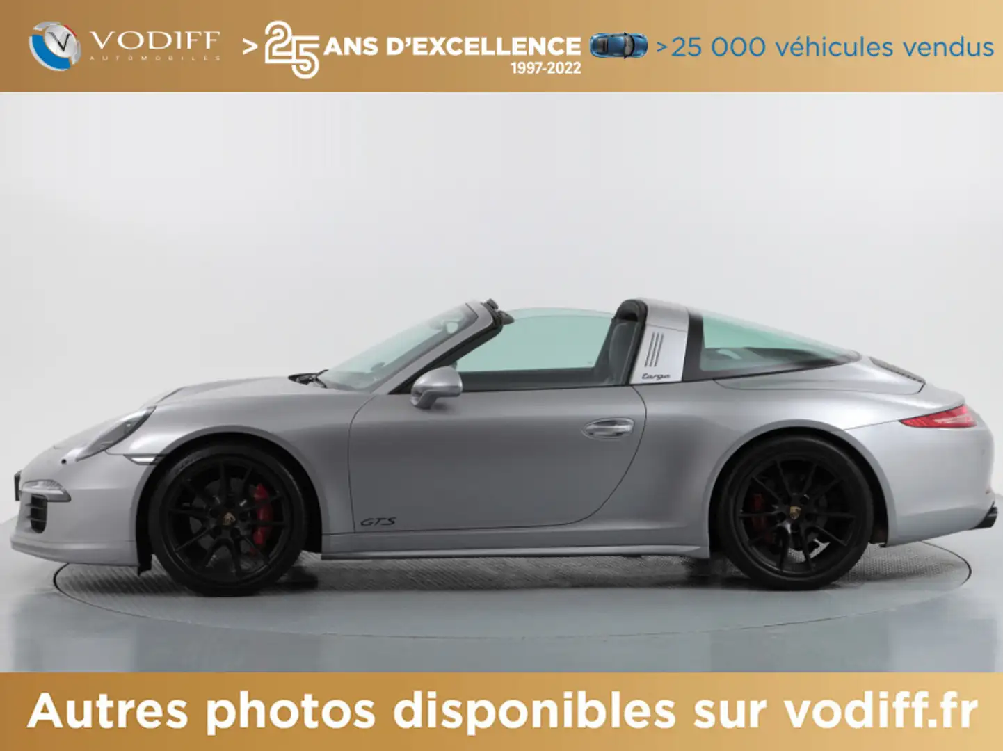 Porsche 991 TARGA 4 GTS 430 CV PDK Argent - 2