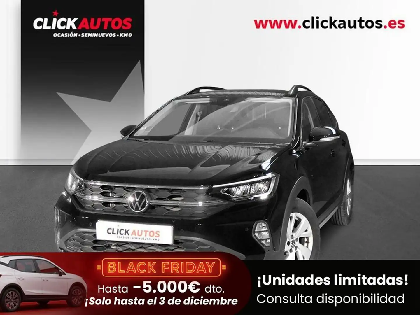 Volkswagen Taigo 1.0 TSI Life 70kW Negro - 1