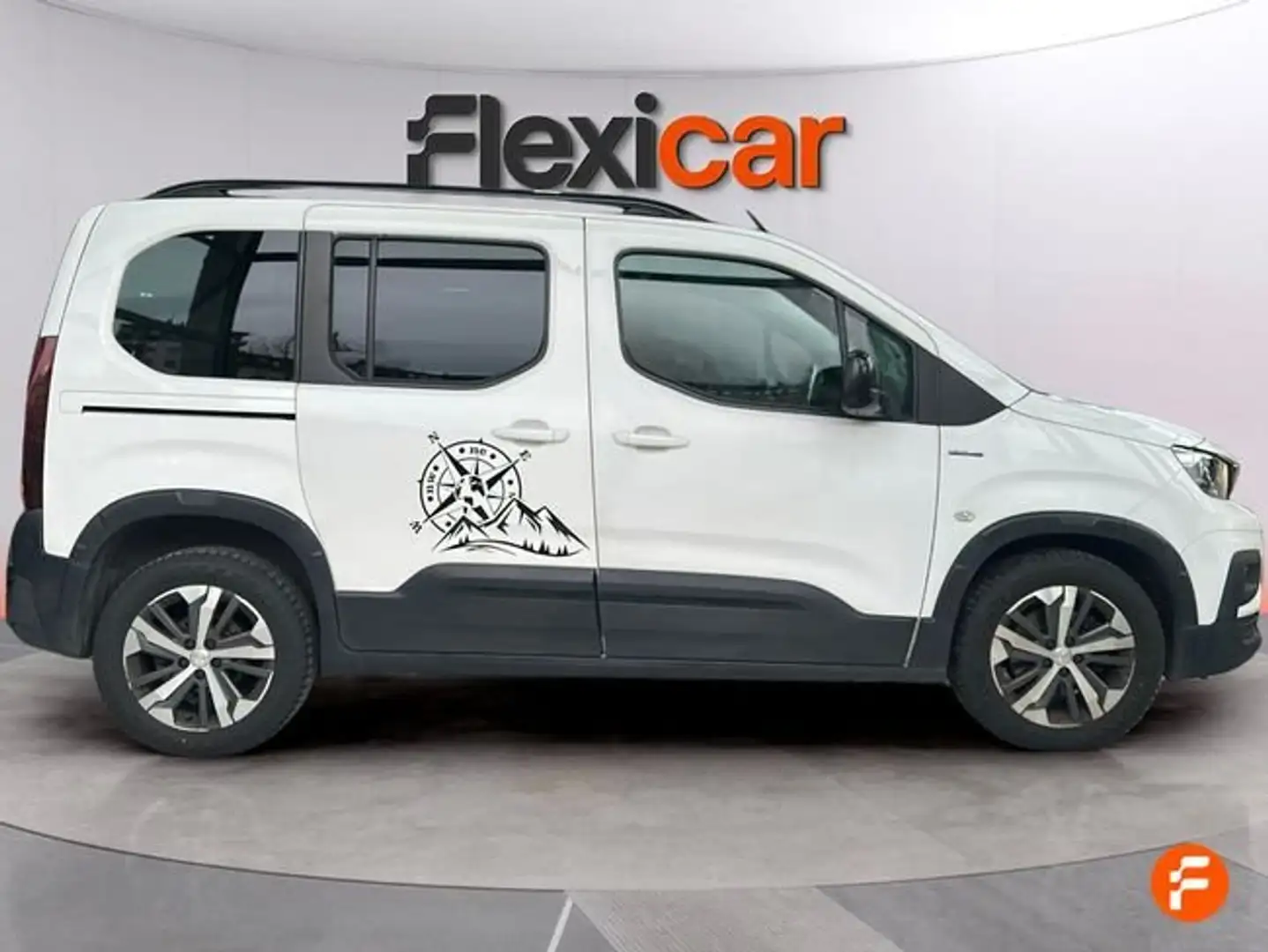 Peugeot Rifter 1.2 PureTech Standard GT Line 110 Blanc - 2