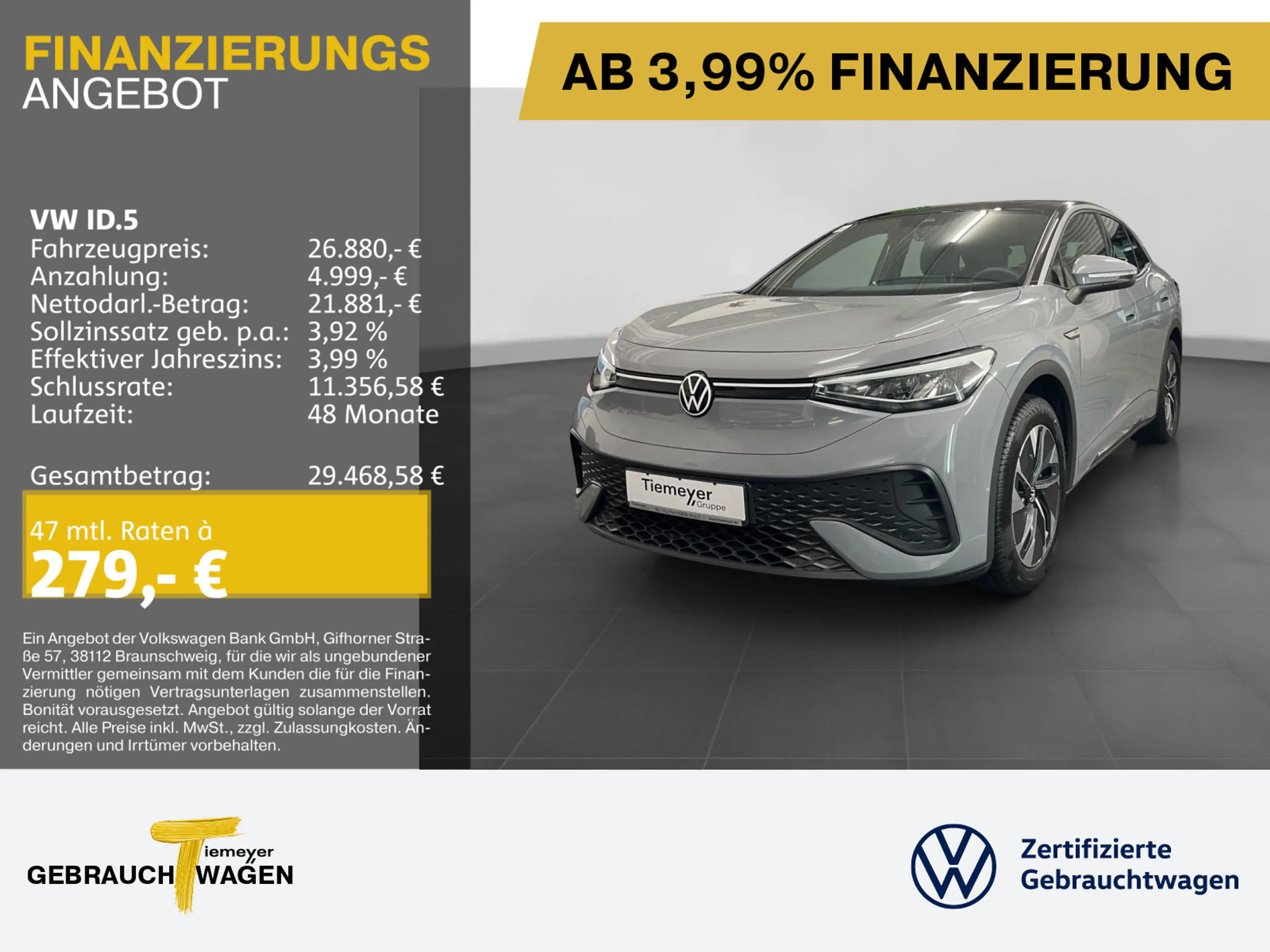 Volkswagen ID.5 PRO LM19 AHK NAVI-PRO ACC