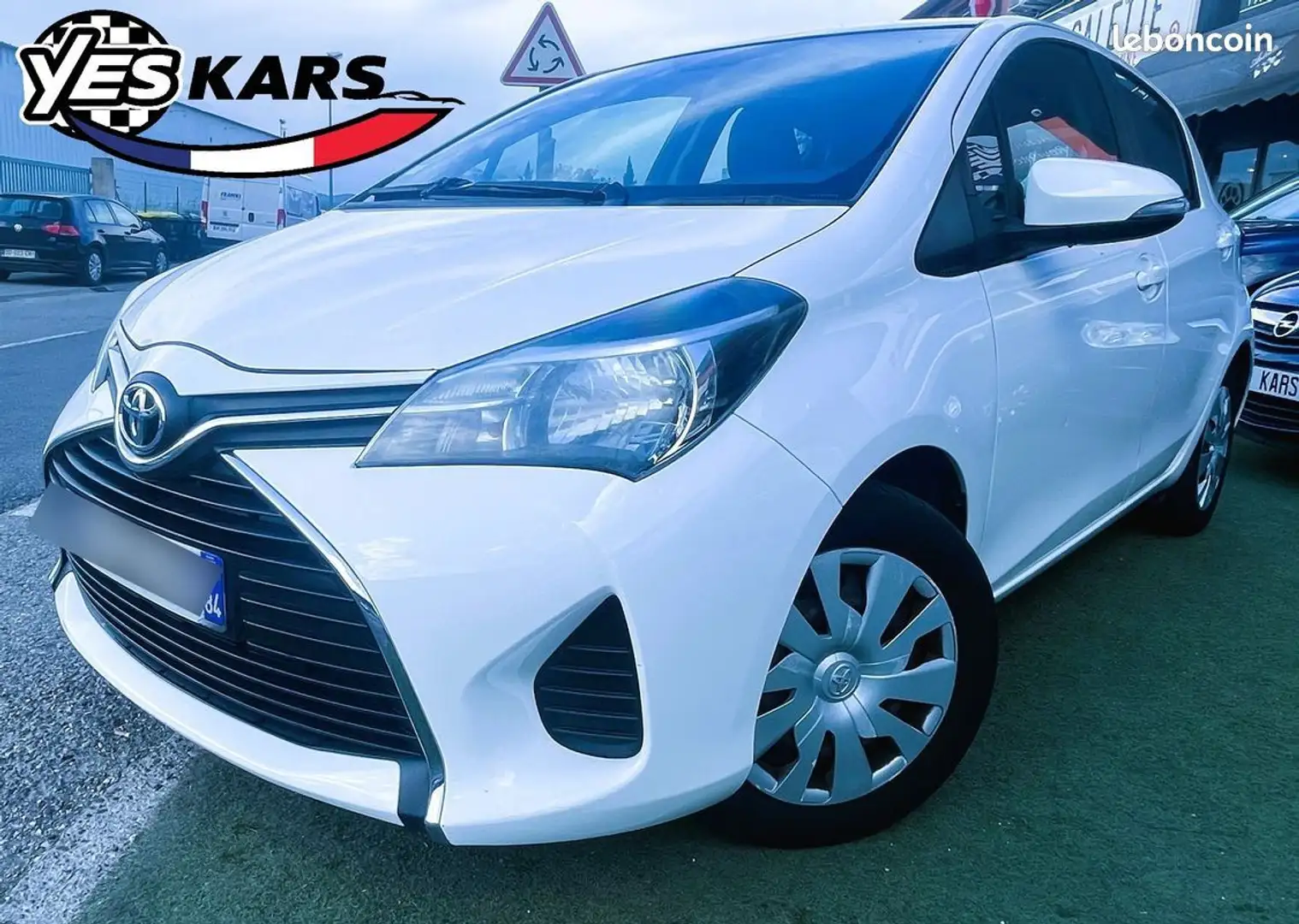Toyota Yaris III 69 VVT-i Active 5p Blanco - 1