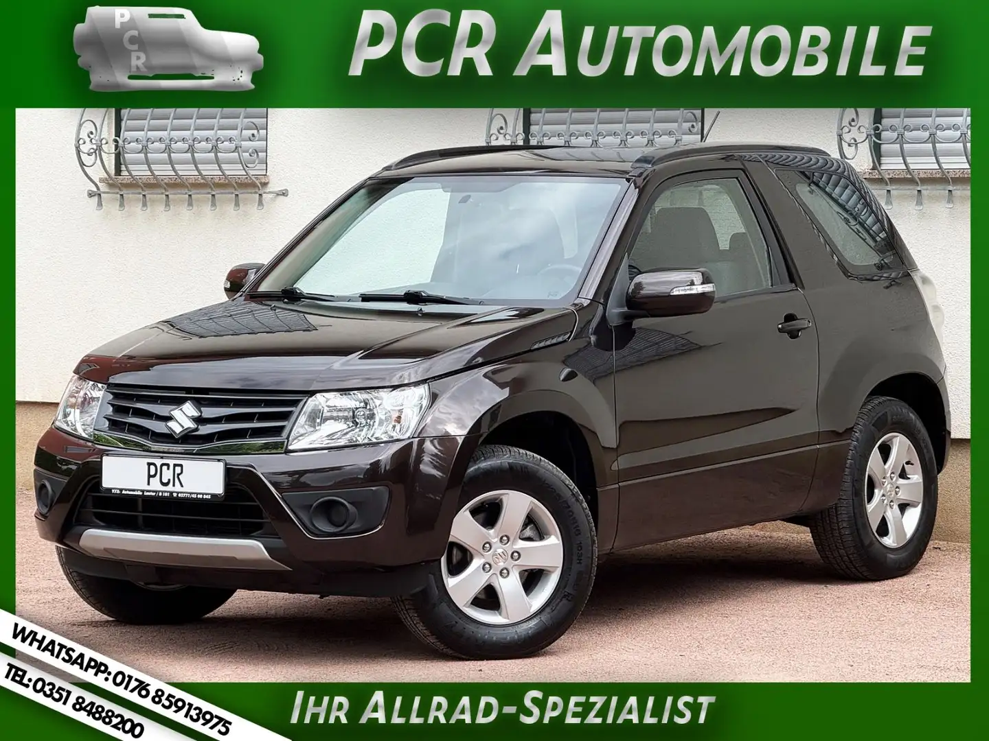 Suzuki Grand Vitara 4x4 erst 55Tkm 1.Hd. AHK TOP Brun - 1