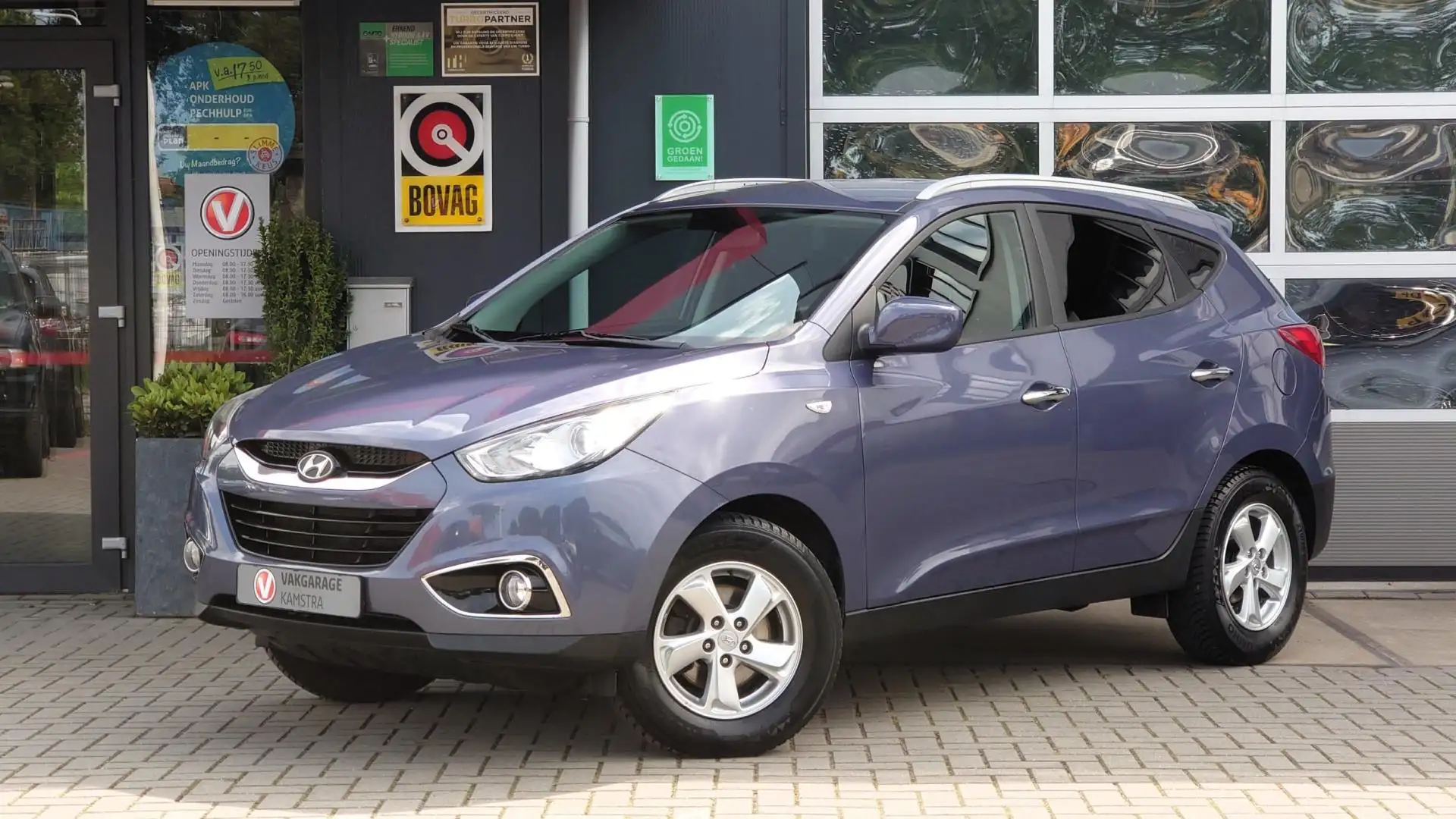 Hyundai iX35 1.6i GDI i-Drive Airco/Trekhaak/Goed onderh. Bleu - 2