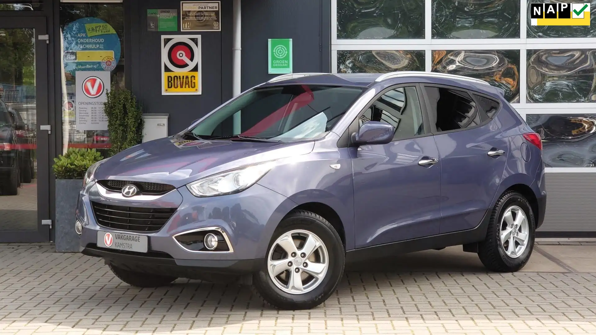 Hyundai iX35 1.6i GDI i-Drive Airco/Trekhaak/Goed onderh. Bleu - 1