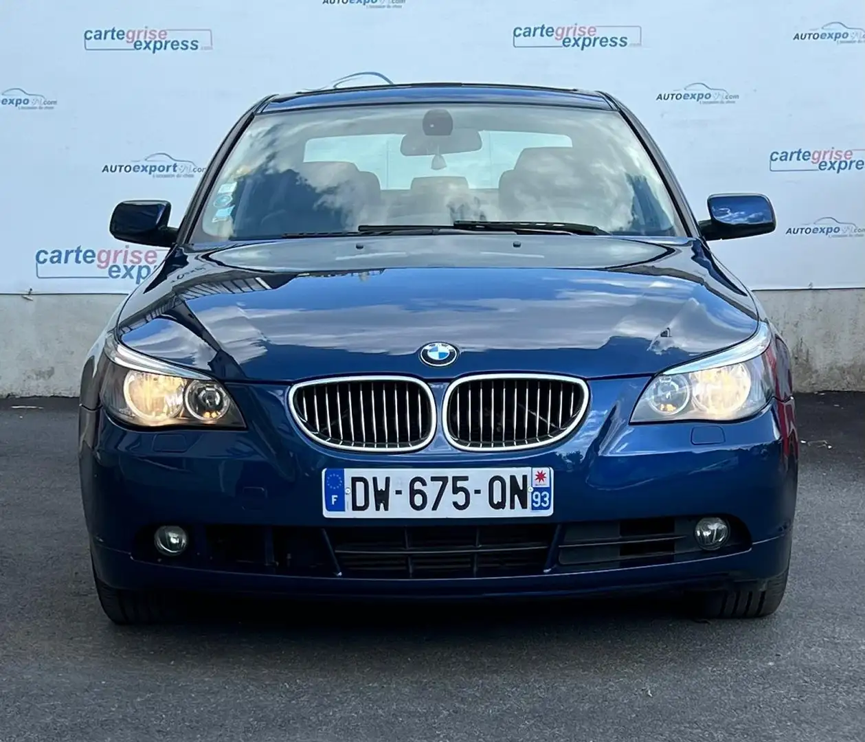 BMW 530 (E60) 530DA 231CH LUXE plava - 2
