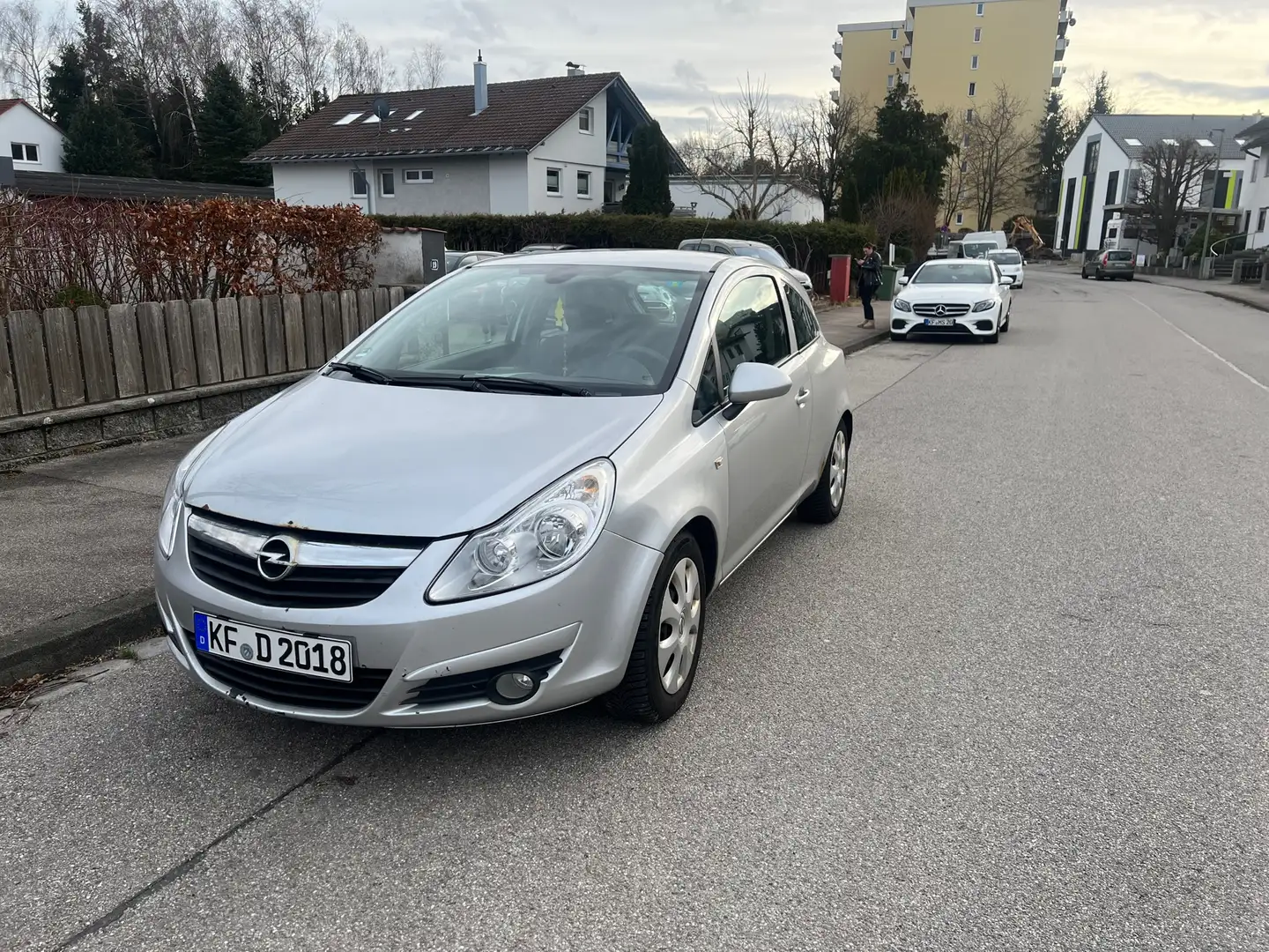 Opel Corsa 1.2 16V Silber - 1
