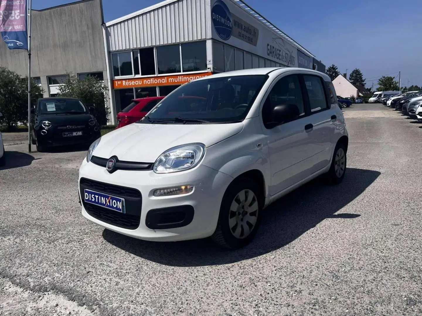 Fiat Panda 1.2i - 69 - Ligue 1 Conforama + Clim - Vitres Elec Blanc - 1