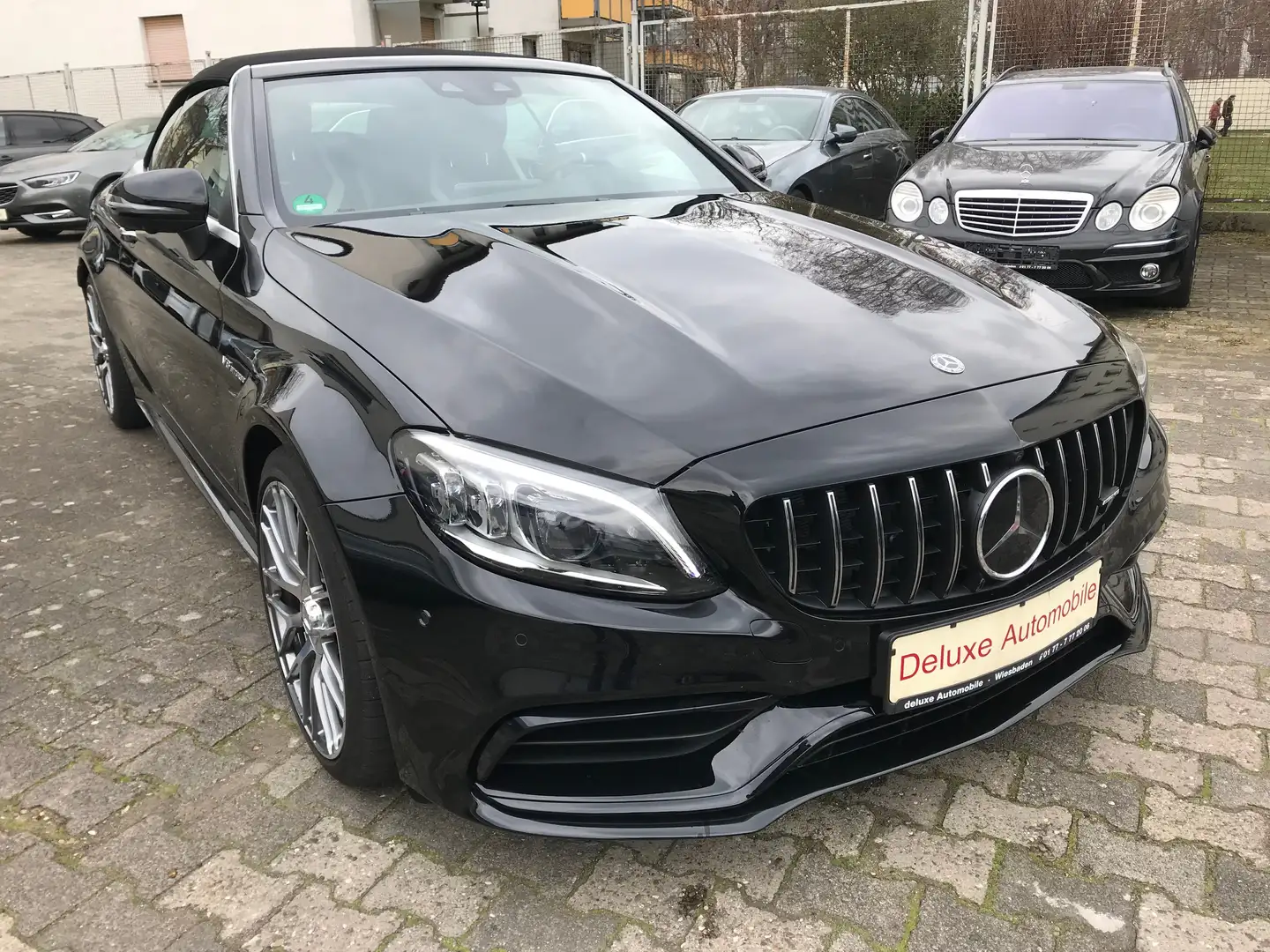 Mercedes-Benz C 63 AMG S Cabrio 9G*WENIG KM 4.300KM*ACC 1 HAND* 19"Zoll Schwarz - 1