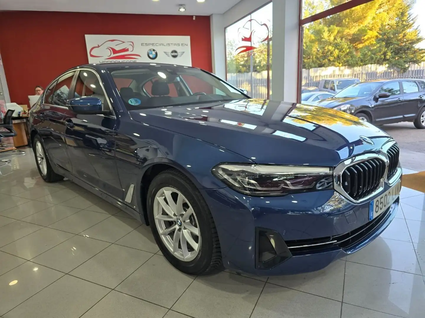 BMW 520 520dA Blauw - 1