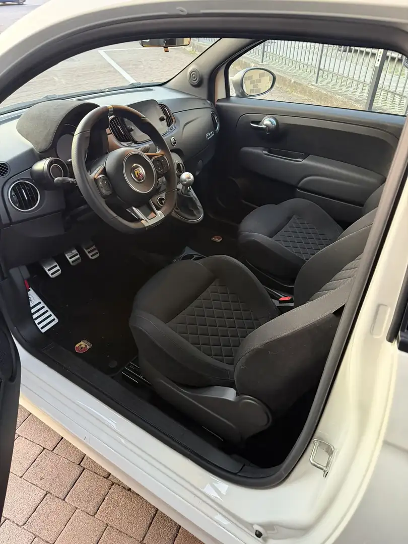 Abarth 595C 595 C 1.4 Turbo T-Jet 165 CV Blanc - 2