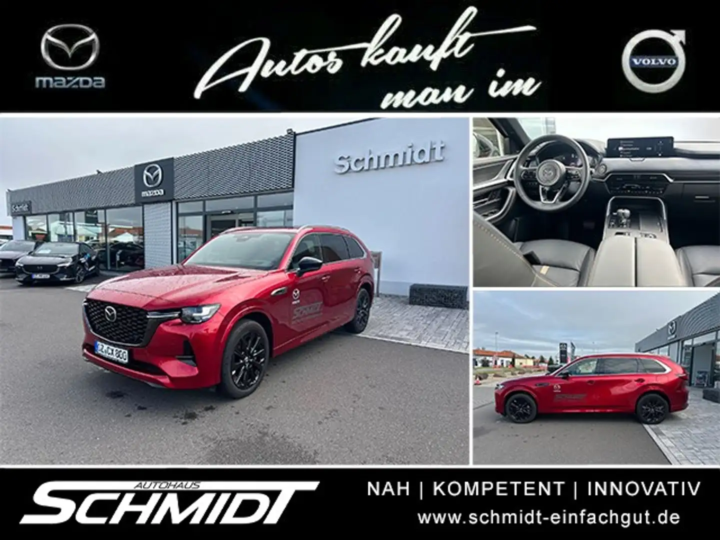 Mazda CX-80 3.3L e-SKYACTIV D 254ps Rouge - 1