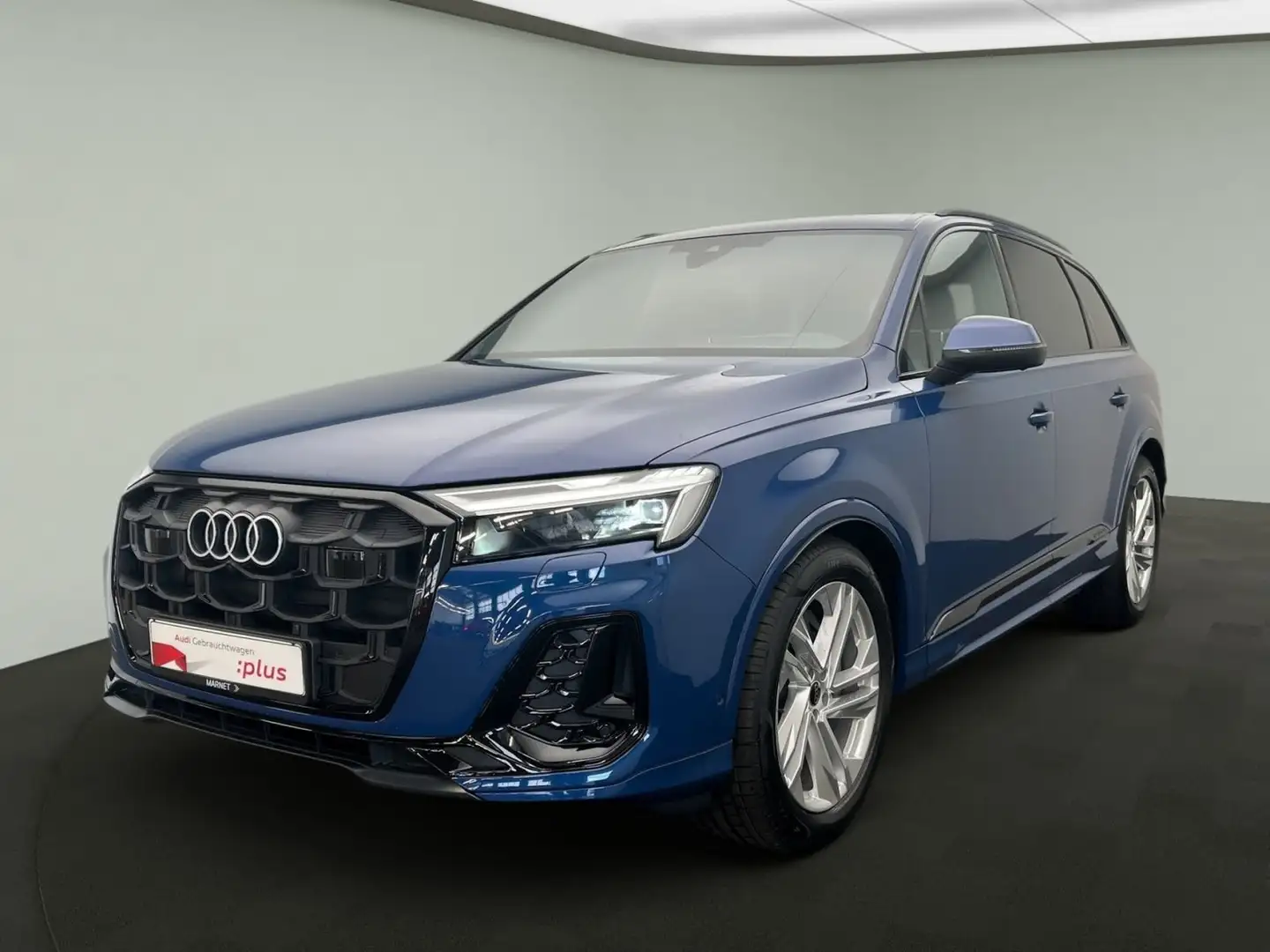 Audi Q7 50 TDI quattro S line*Navi*Matrix*Alu*AHK*HUD Albastru - 2