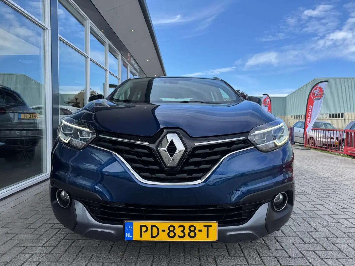 Renault Kadjar 1.2 TCe Bose|Navi|Trekhaak|Cruise|Airco Blauw - 2