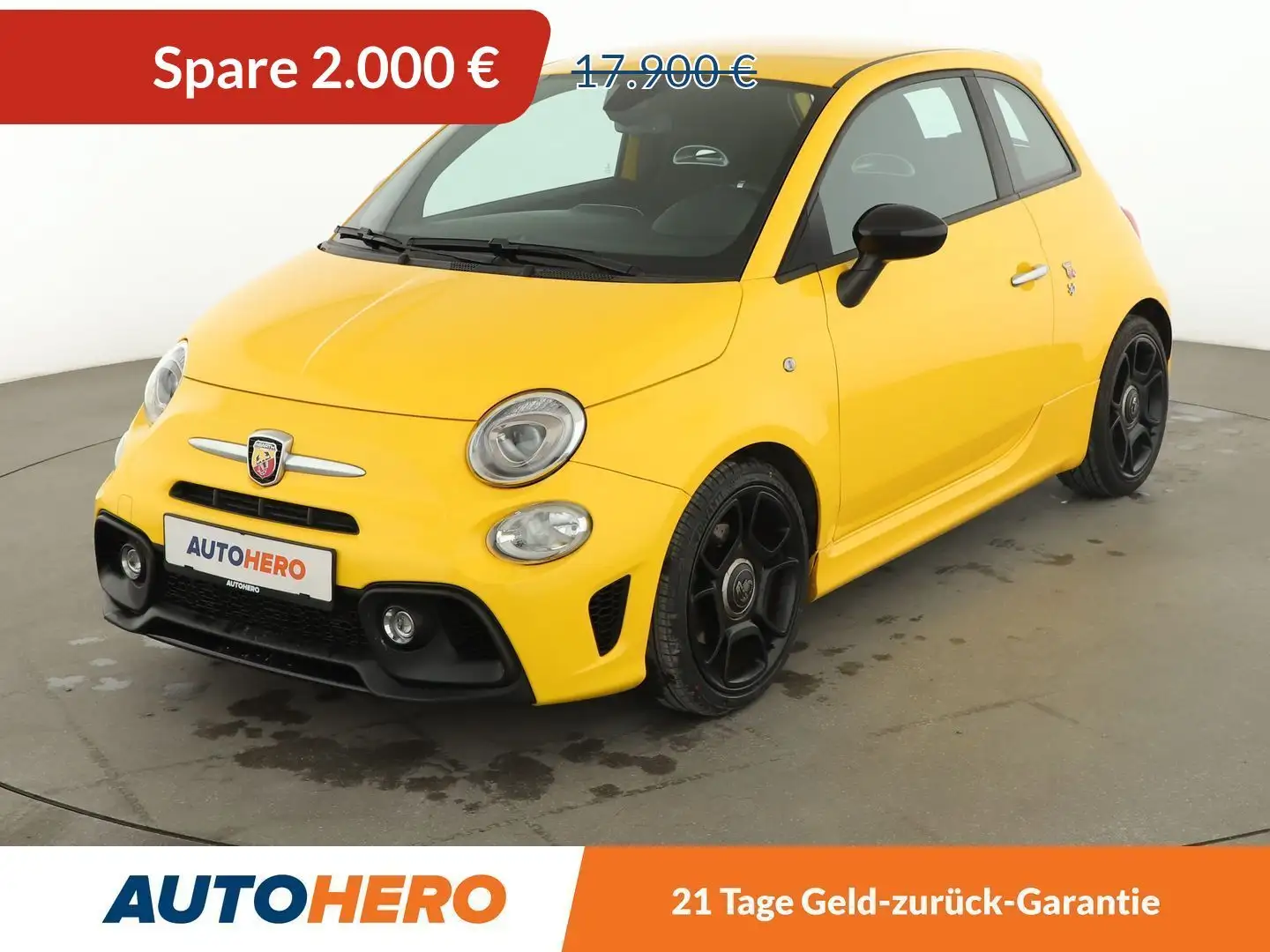 Abarth 595 1.4 Pista*NAVI*PDC*ALU* Gelb - 1