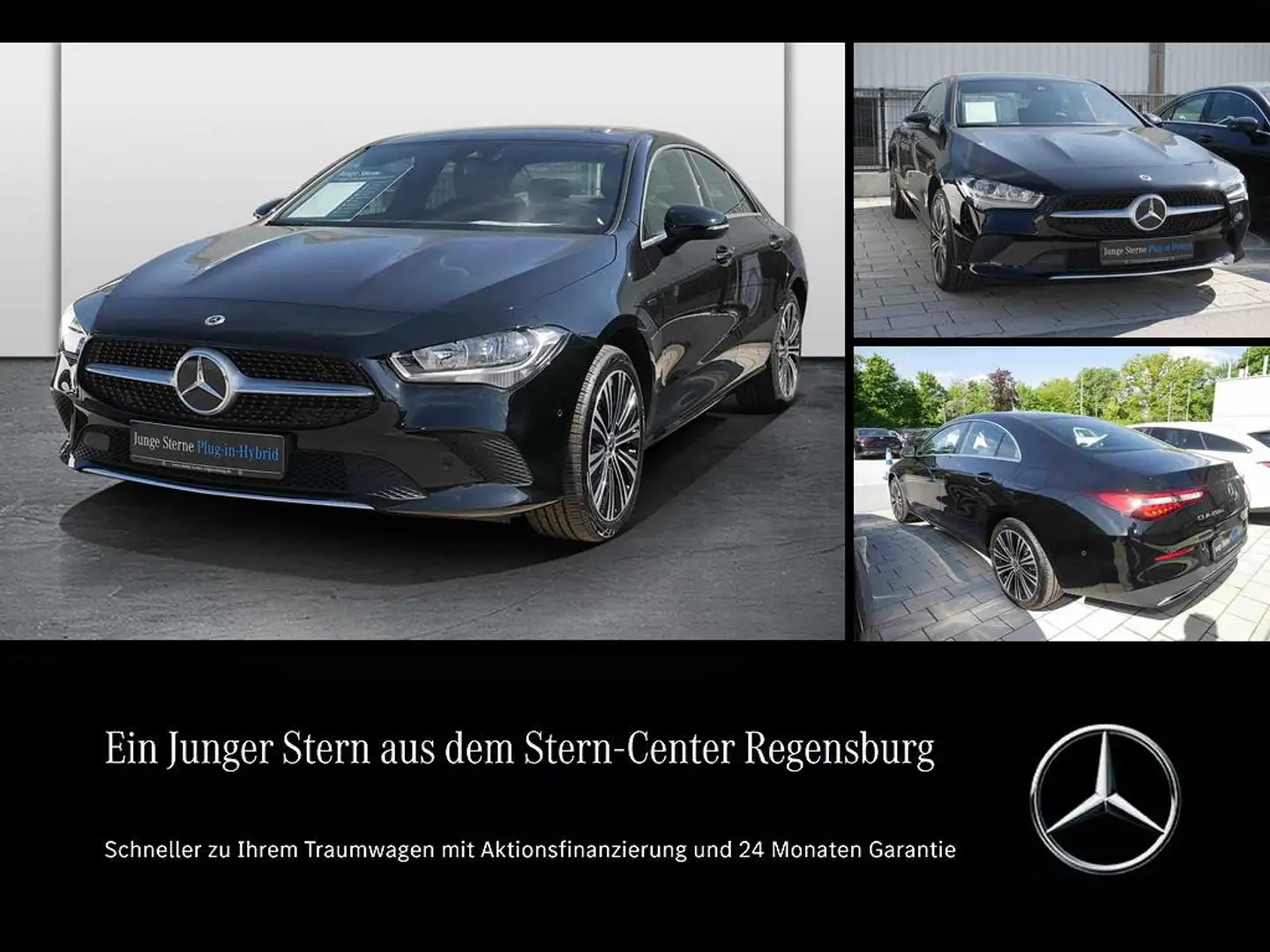 Mercedes-Benz CLA 250 e Coupé PROGRESSIVE+AHK+SHZ+PDC+KAMERA++ Nero - 1