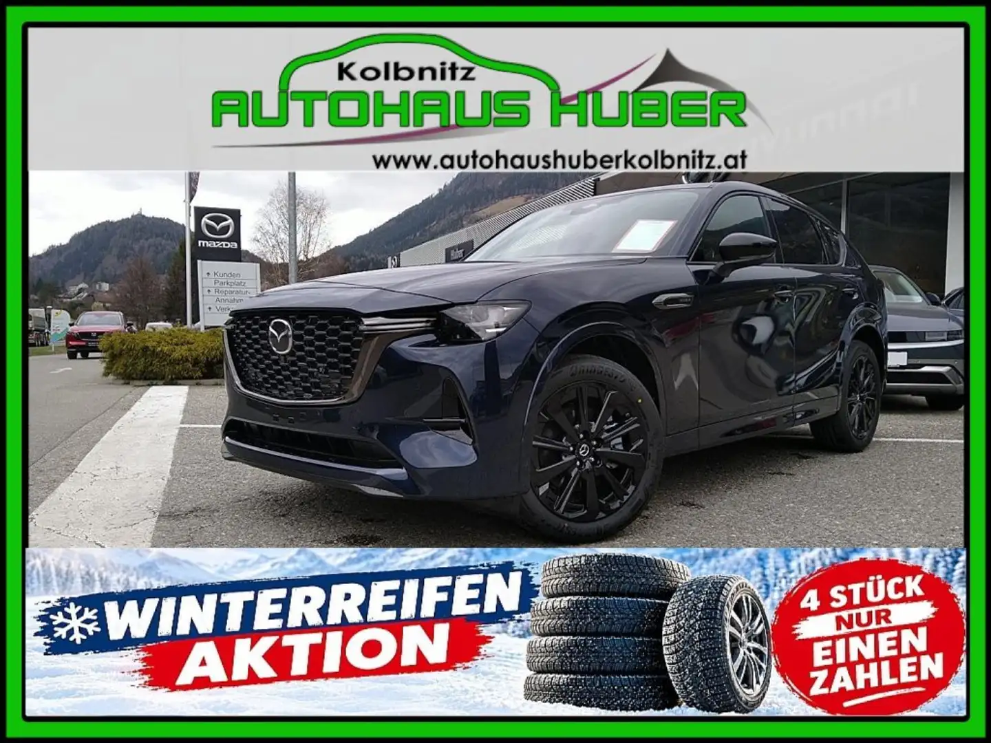 Mazda CX-60 2,5 BENZIN-PHEV AUT AWD HOMURA COSO NAPPA BRAUN Blau - 1