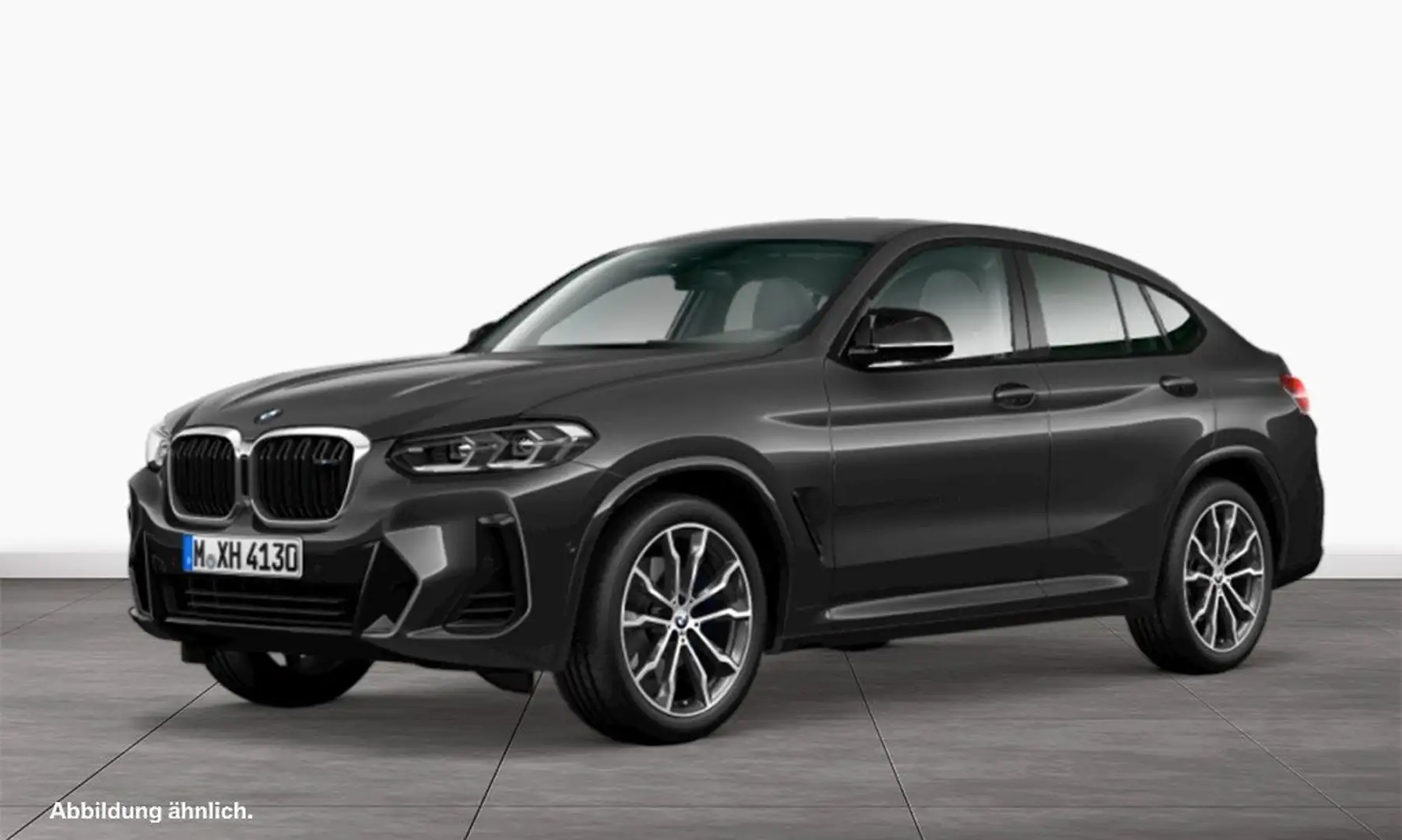 BMW X4 M 40d HK HiFi DAB LED WLAN Standhzg. AHK Shz Gris - 1