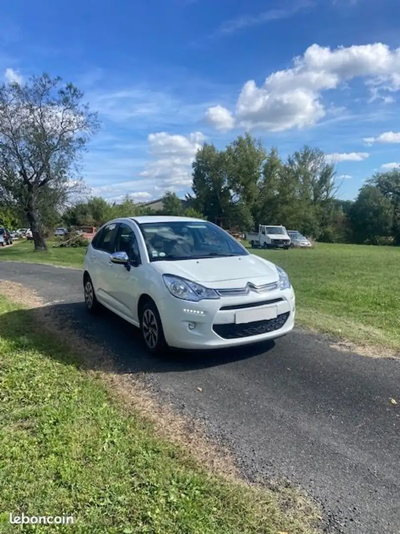 Citroen C3 bhdi 75 confort business Blanc - 2