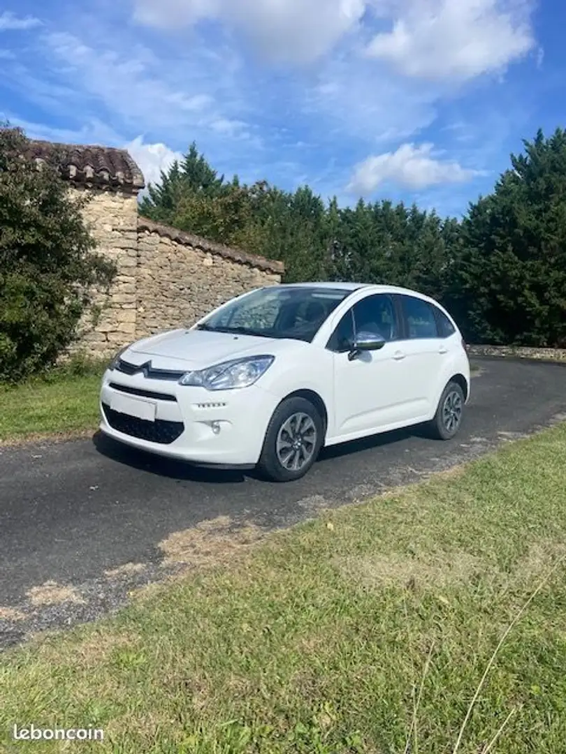 Citroen C3 bhdi 75 confort business Blanco - 1