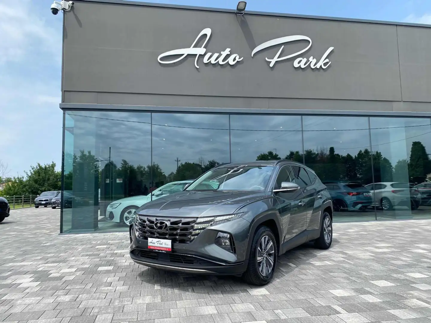 Hyundai TUCSON 1.6 HEV aut. XLine Grigio - 1